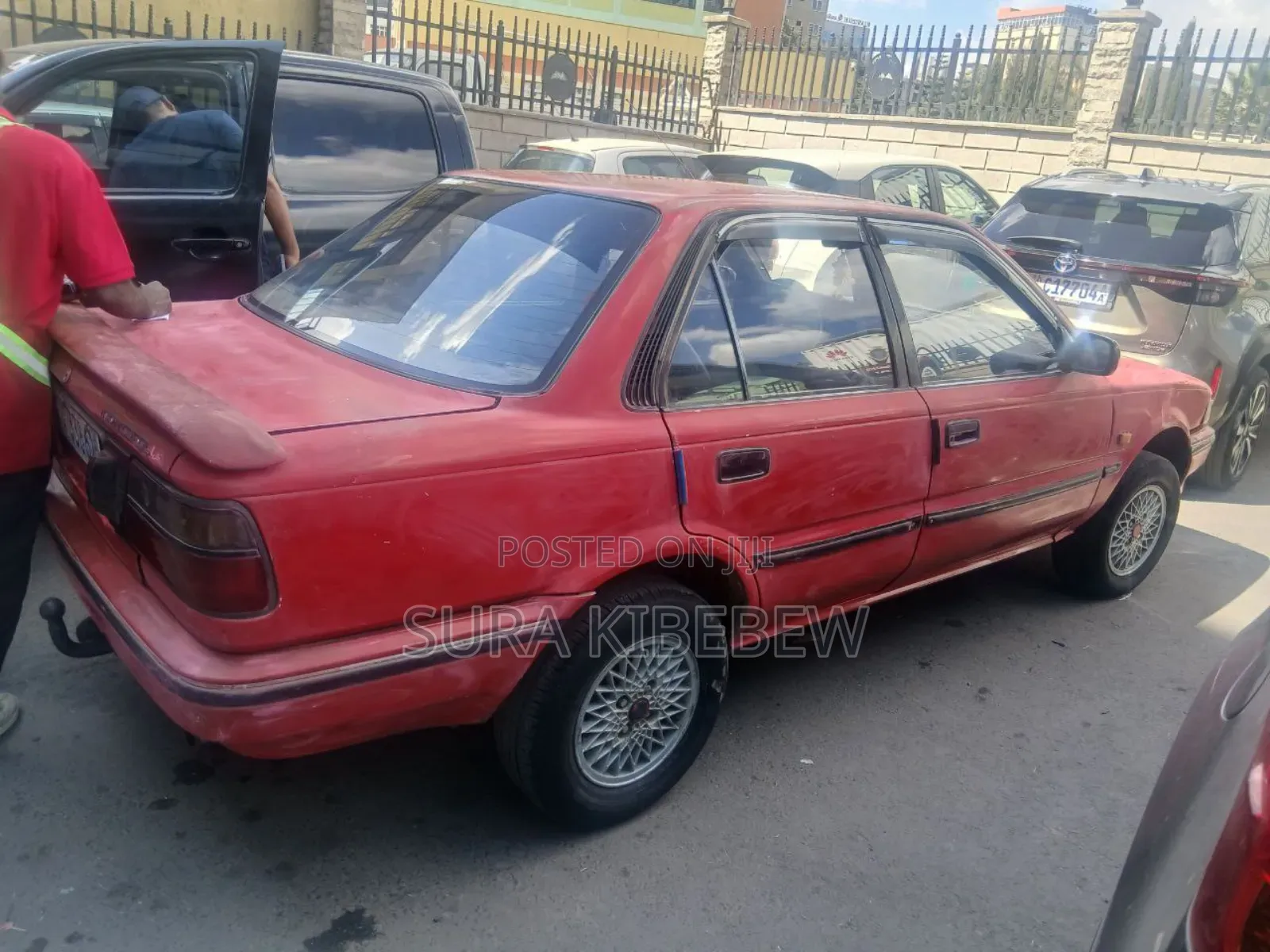 Toyota Corolla 1992 Red