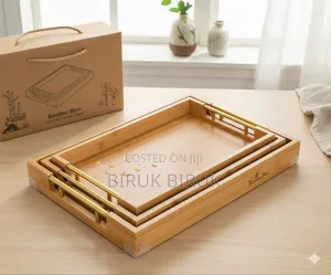 Bamboo Pallet Serving Tray