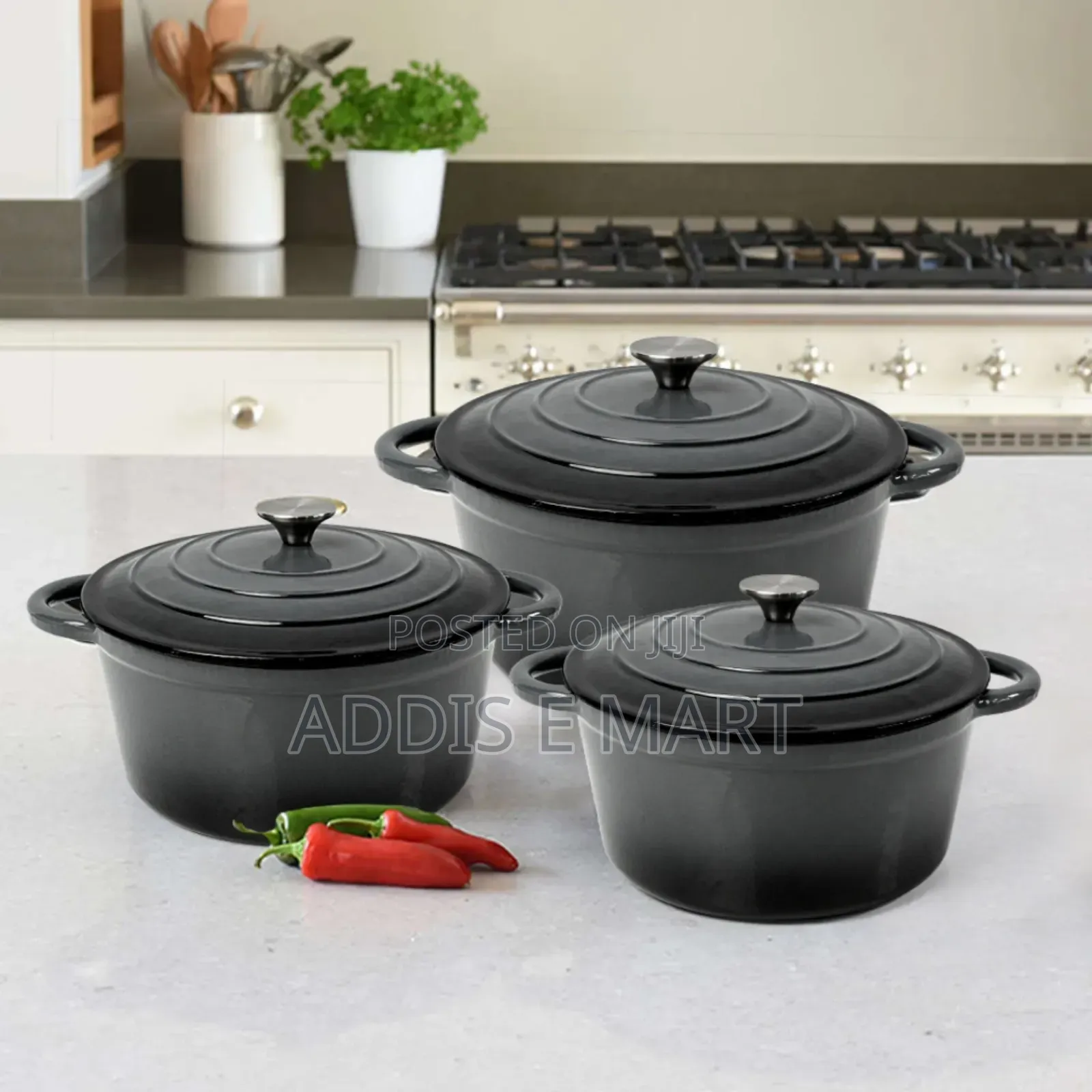 Momcoc 3pcs Non Stick Cookware