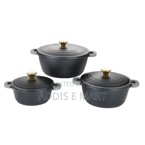 Momcoc 3pcs Non Stick Cookware
