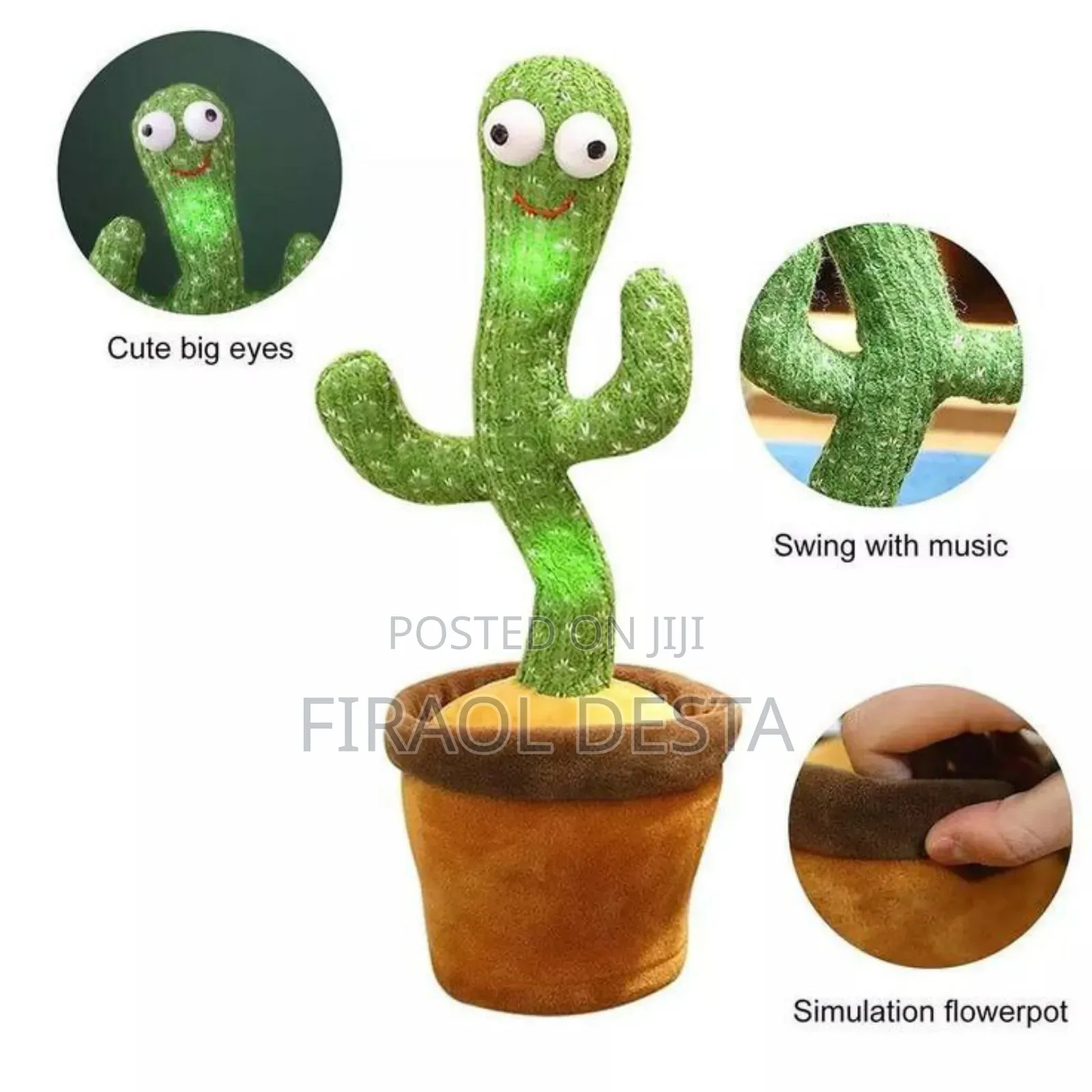 Dancing Cactus Toy