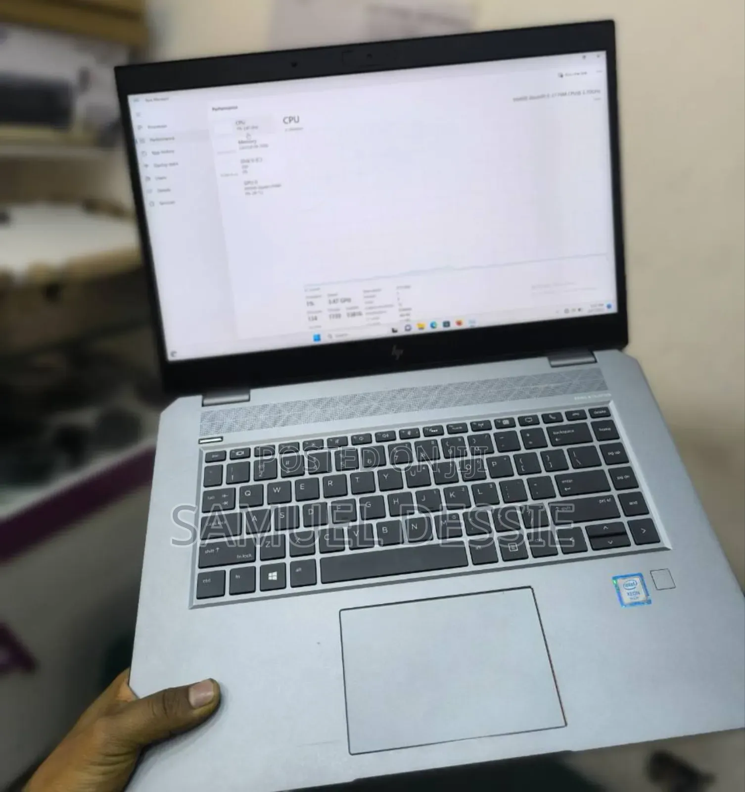 New Laptop HP ZBook Studio 16GB Intel Core I7 SSD 512GB