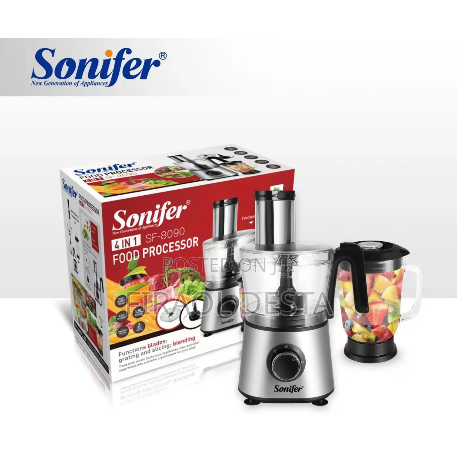 Sonifer 4in1 Food Processor