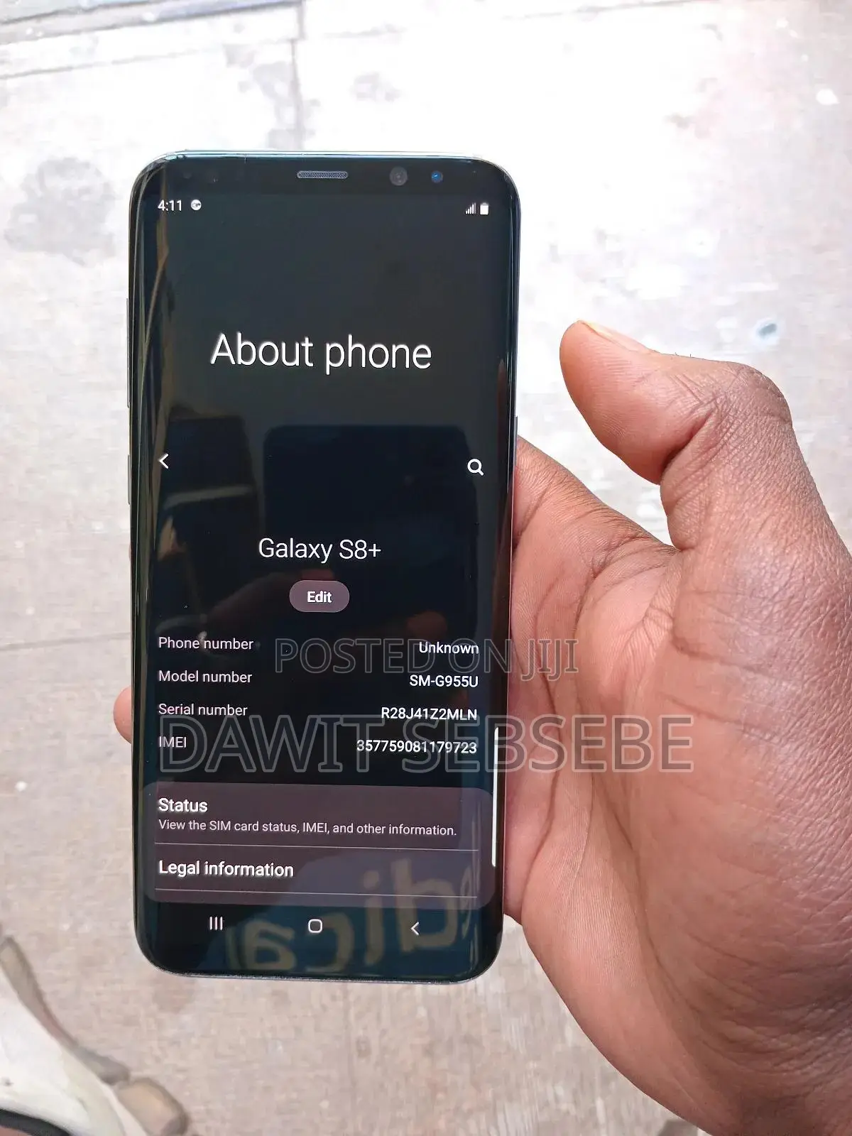 Samsung Galaxy S8 Plus 64 GB Blue