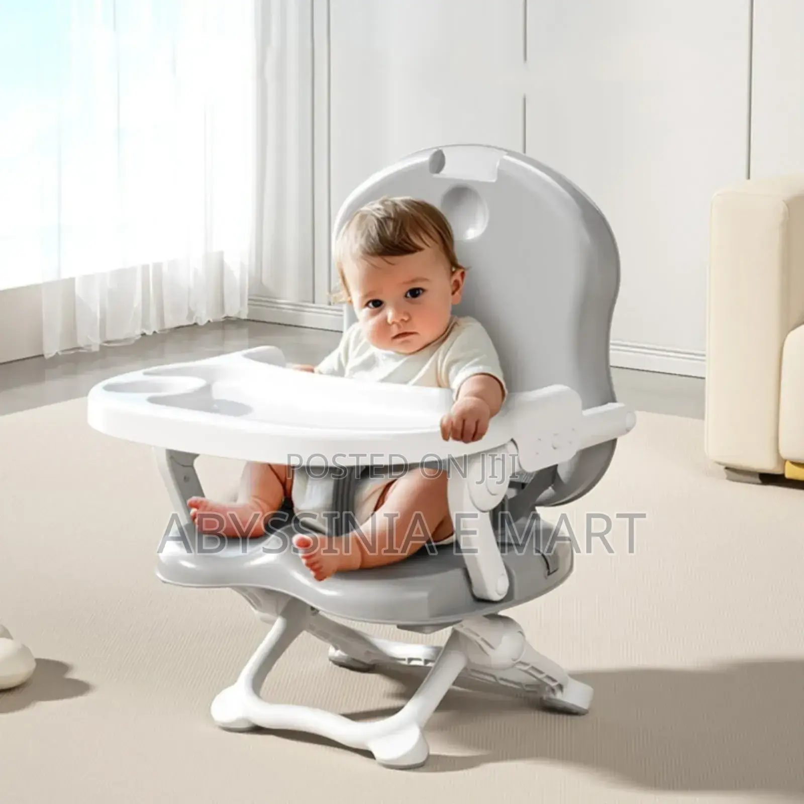 High Chair, Baby Child Seat For Children (ተለቅ በሚለዉ)