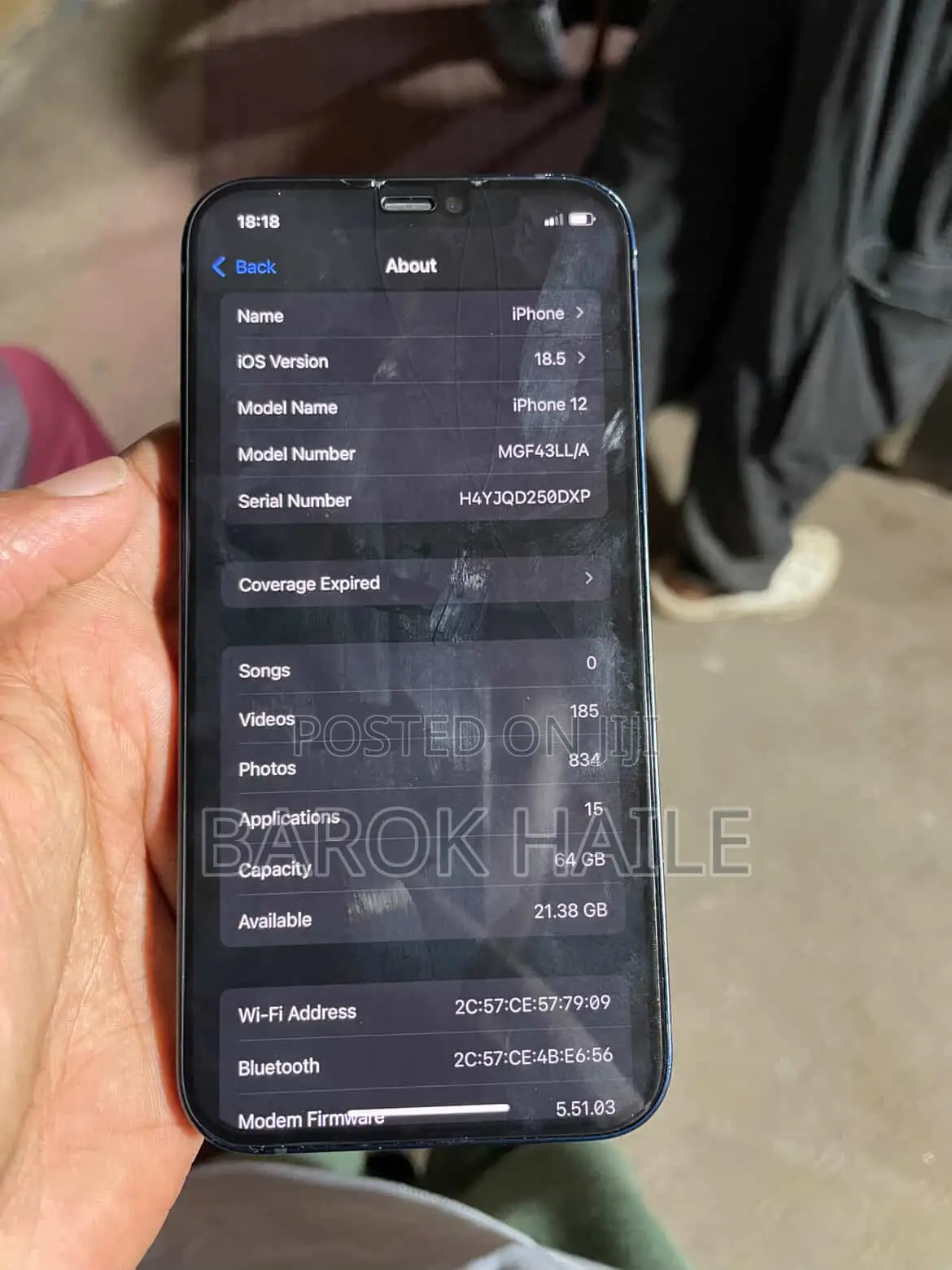 Apple iPhone 12 64 GB Black