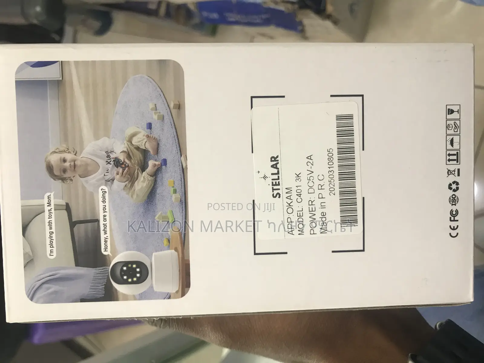 Orginal Wifi Ip Smart Security Camera CCTV ጥራት ያለው የደህንነት ካሜራ 360