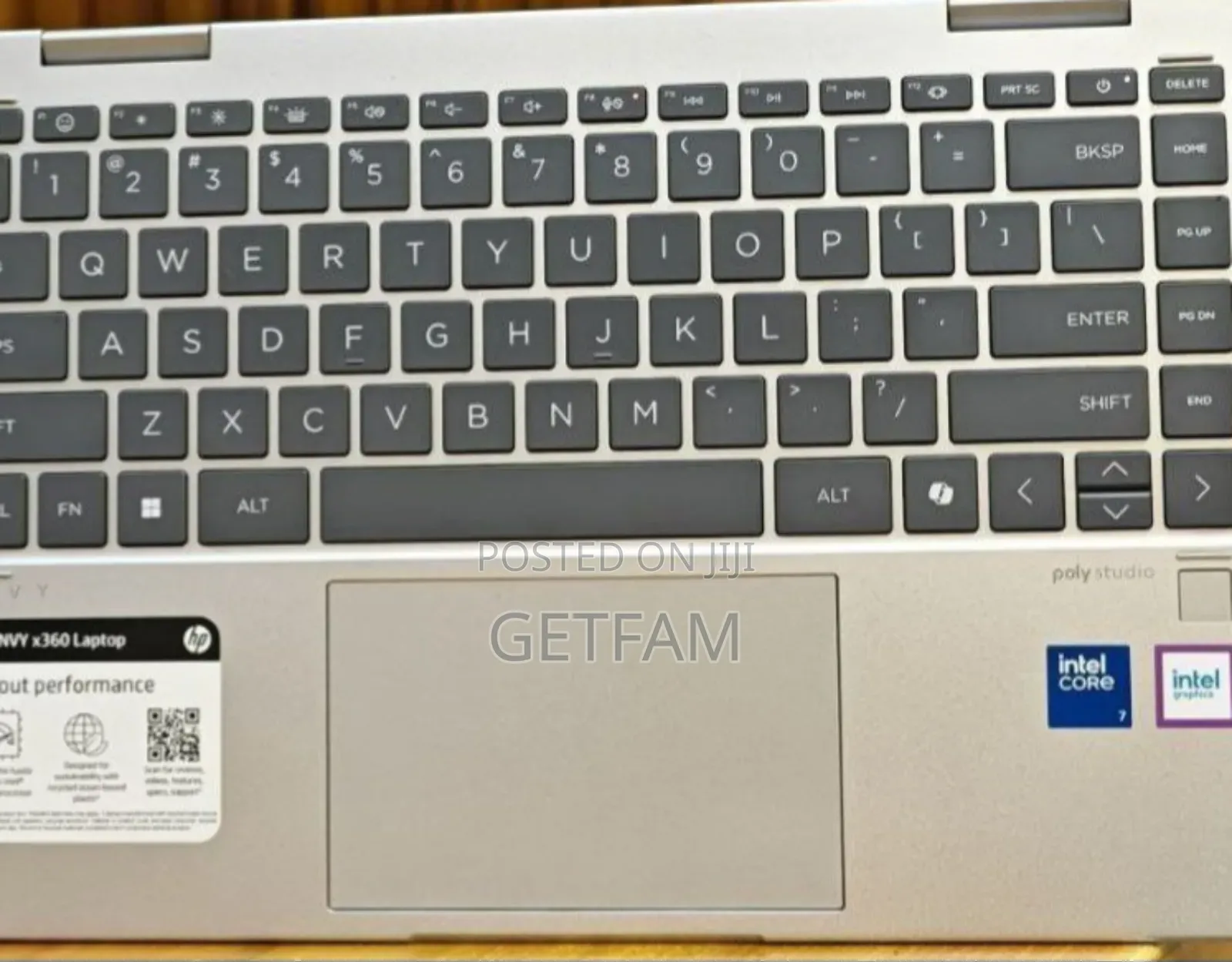 New Laptop HP Envy X360 8GB Intel SSD 512GB