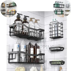 Kitchen Bathroom Storage Solution | 5-Tier Metal Organizing Rack