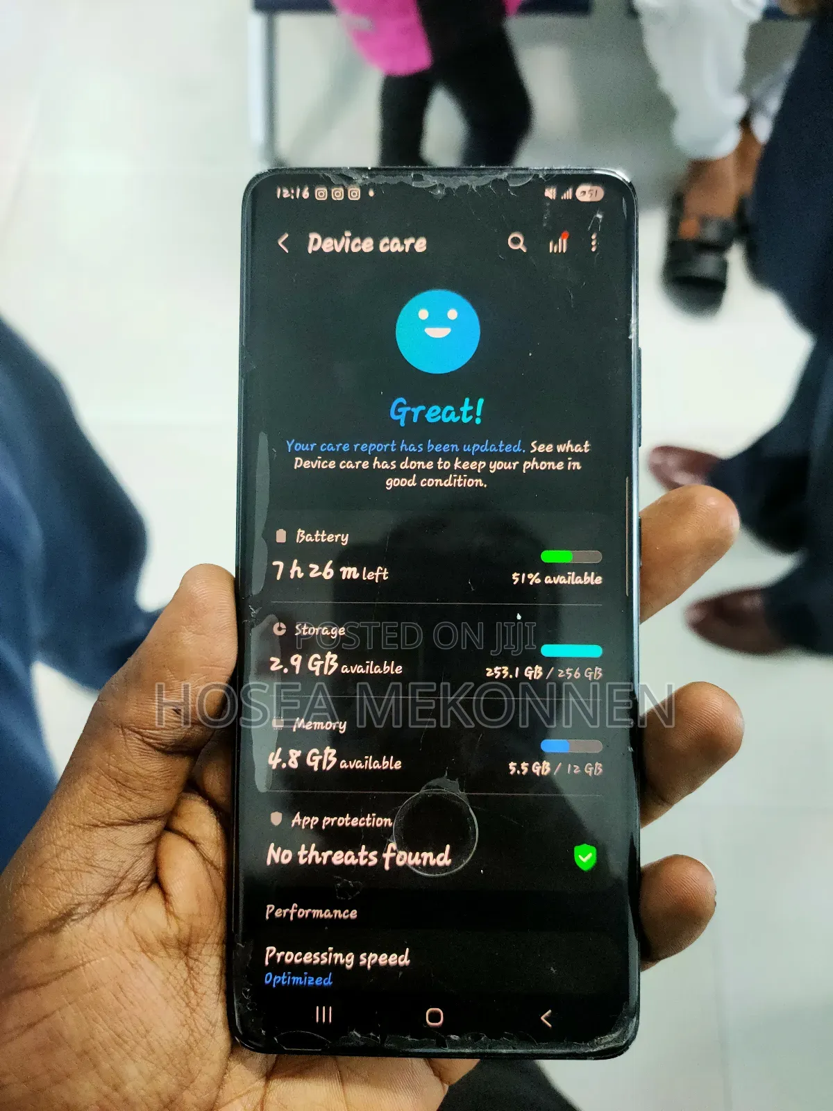 Samsung Galaxy S21 Ultra 5G 256 GB Black