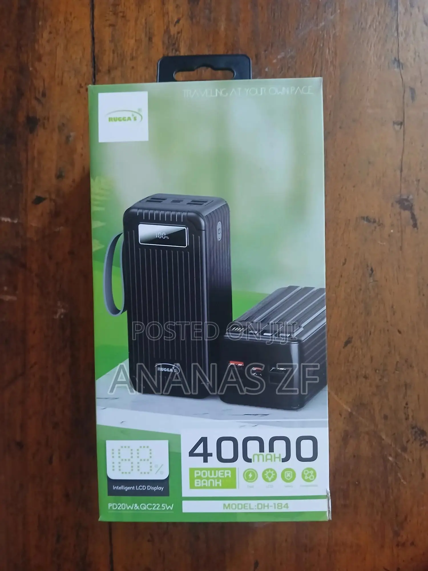 Ruggas Power Bank 40000 Mah