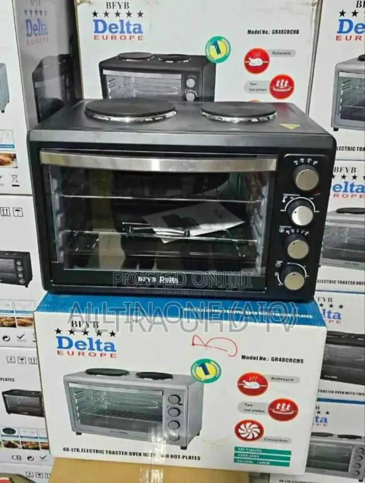 48 Litter Delta Europe Standard Electric Toaster Oven