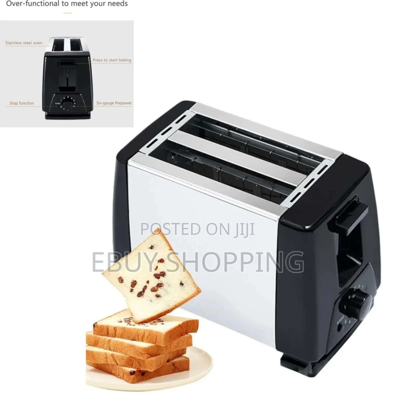 Precision Toasting With Cool Comfort