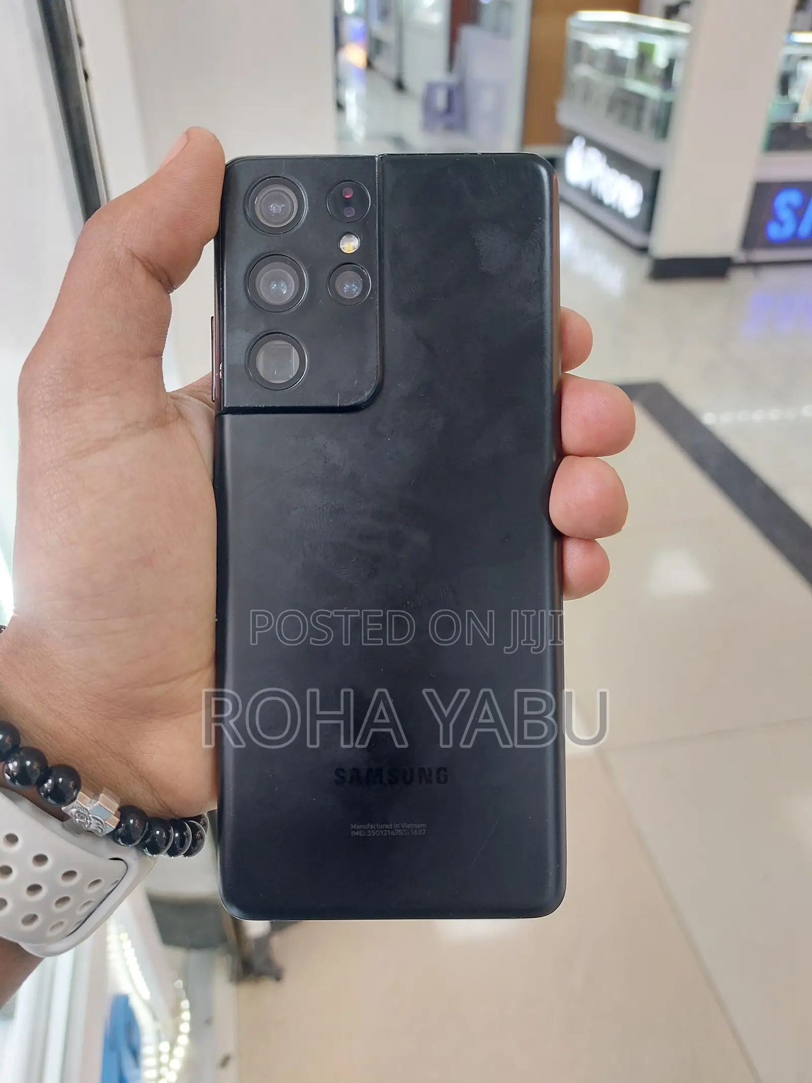 Samsung Galaxy S21 Ultra 5G 128 GB Black