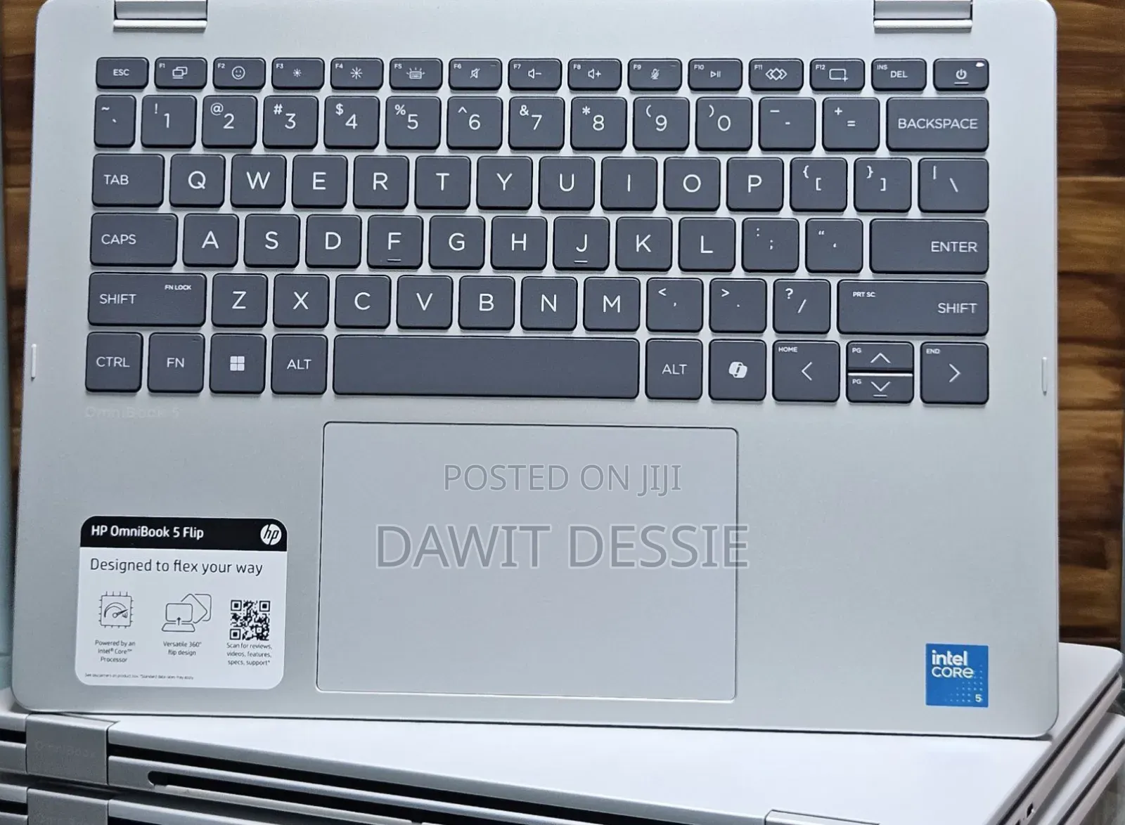 New Laptop HP OmniBook 5 Flip 8GB Intel Core 5 SSD 512GB