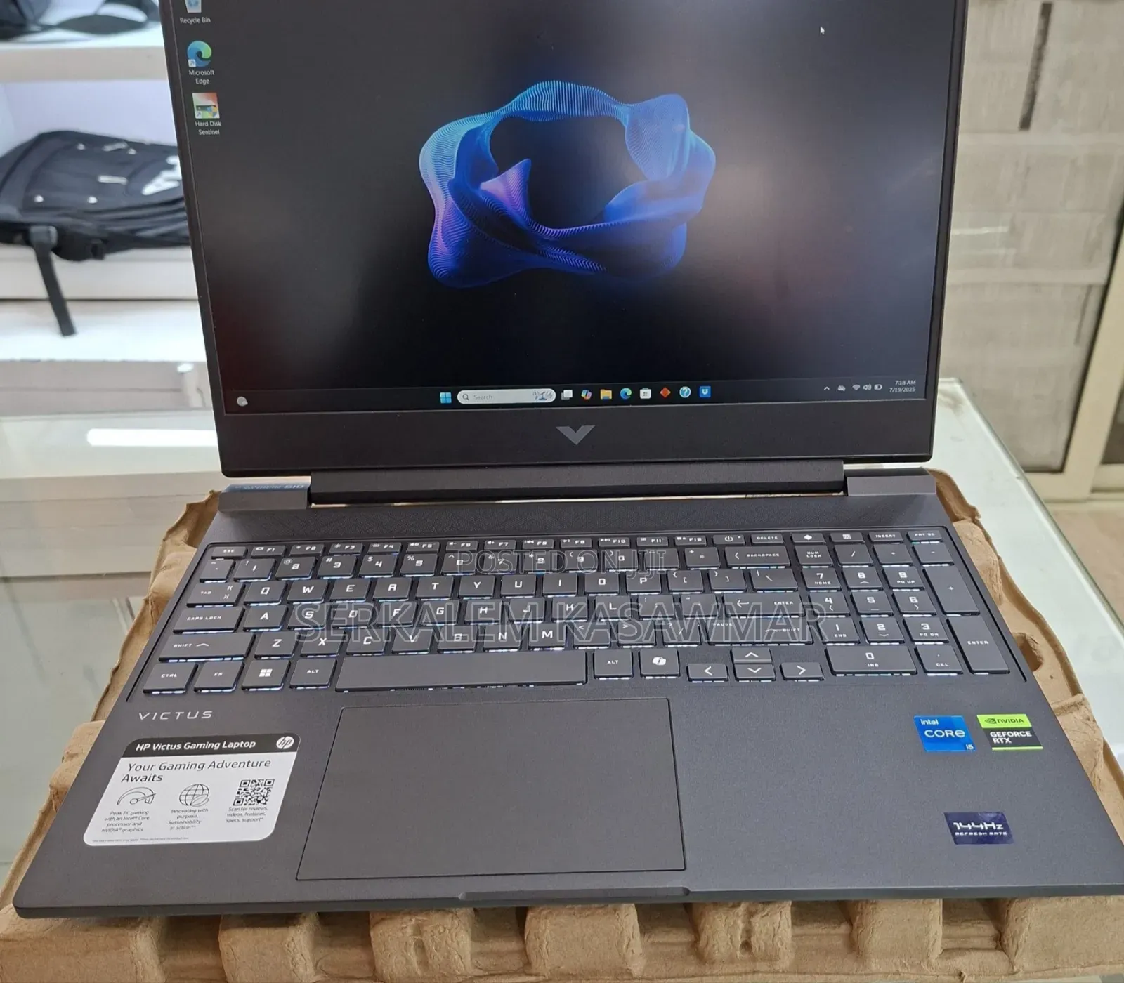 New Laptop HP Victus 15 16GB Intel Core I5 SSD 512GB