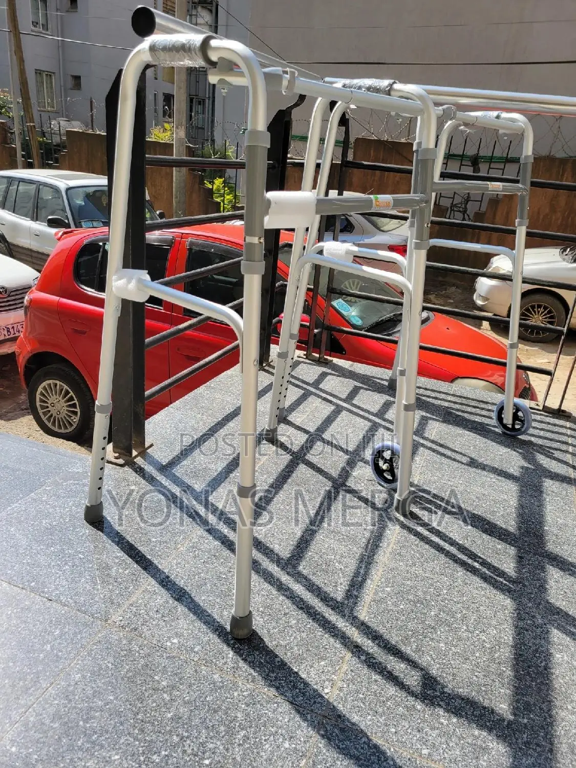 Walker Has a Maximum Weight Capacity of 600 Lb (Evenly Distributed).