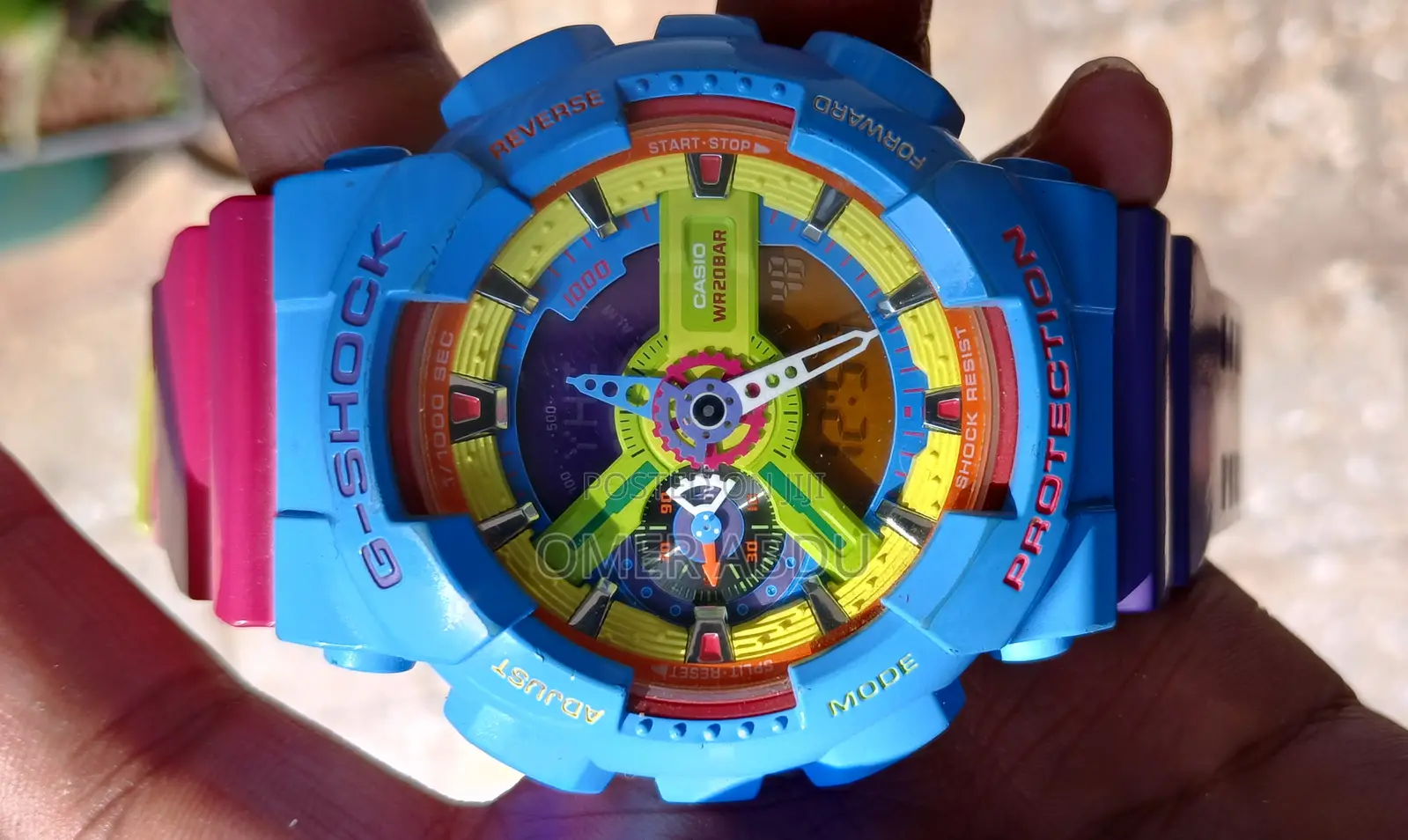Casio G-shock Ga-110f-2 Hyper Colour Limited Edition