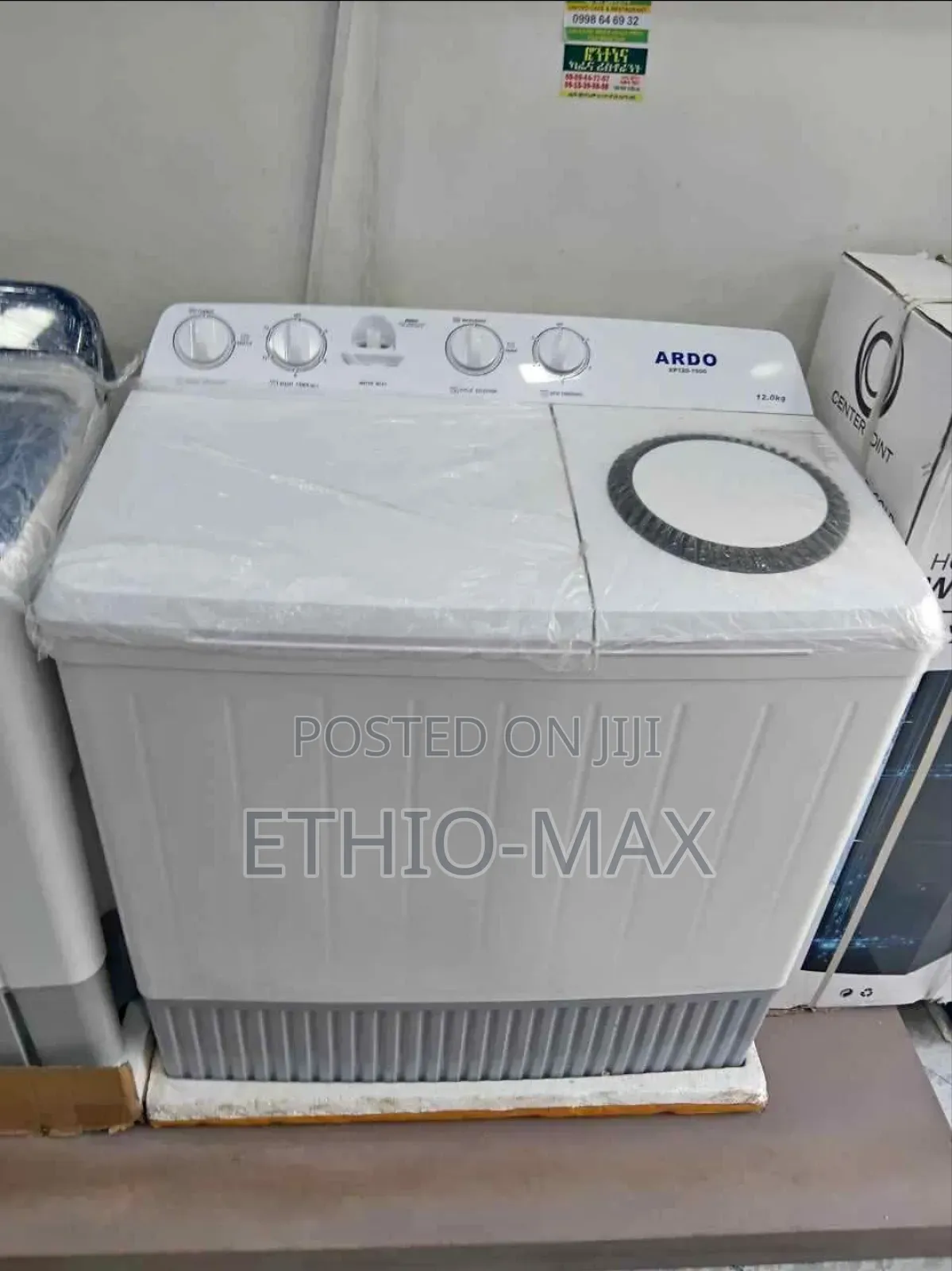 Ardo 12kg Washing Machine – Big Capacity | Original | New