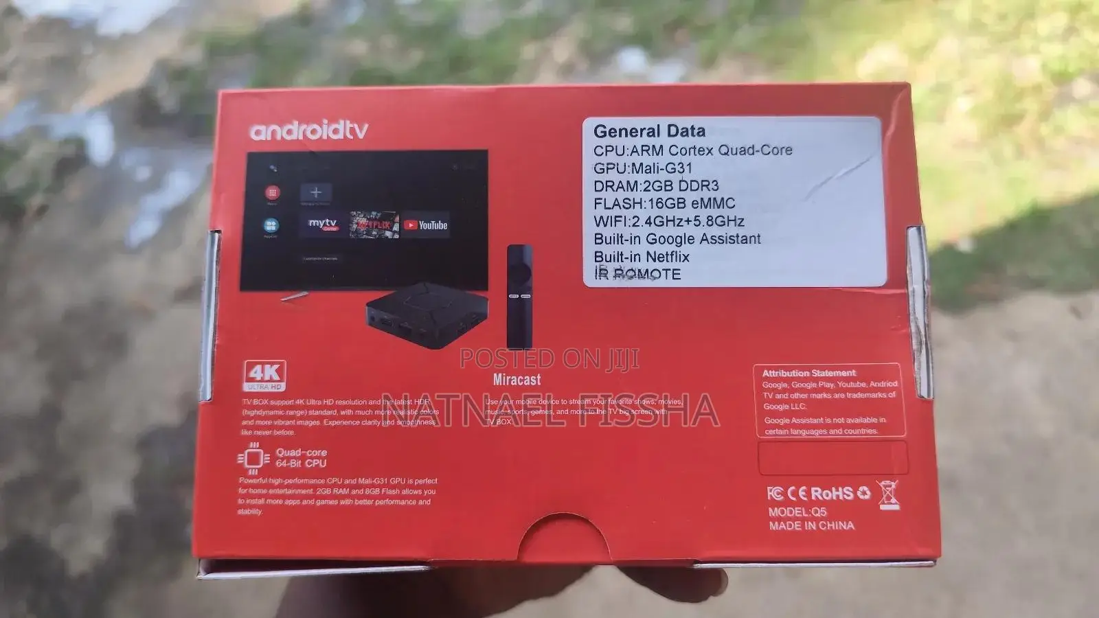 Q5 Tv -| Android Tv Box