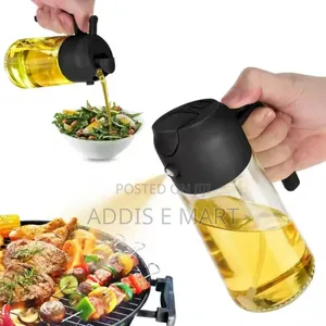 Photo - 2in1 Oil Spary And Dispenser Bottle