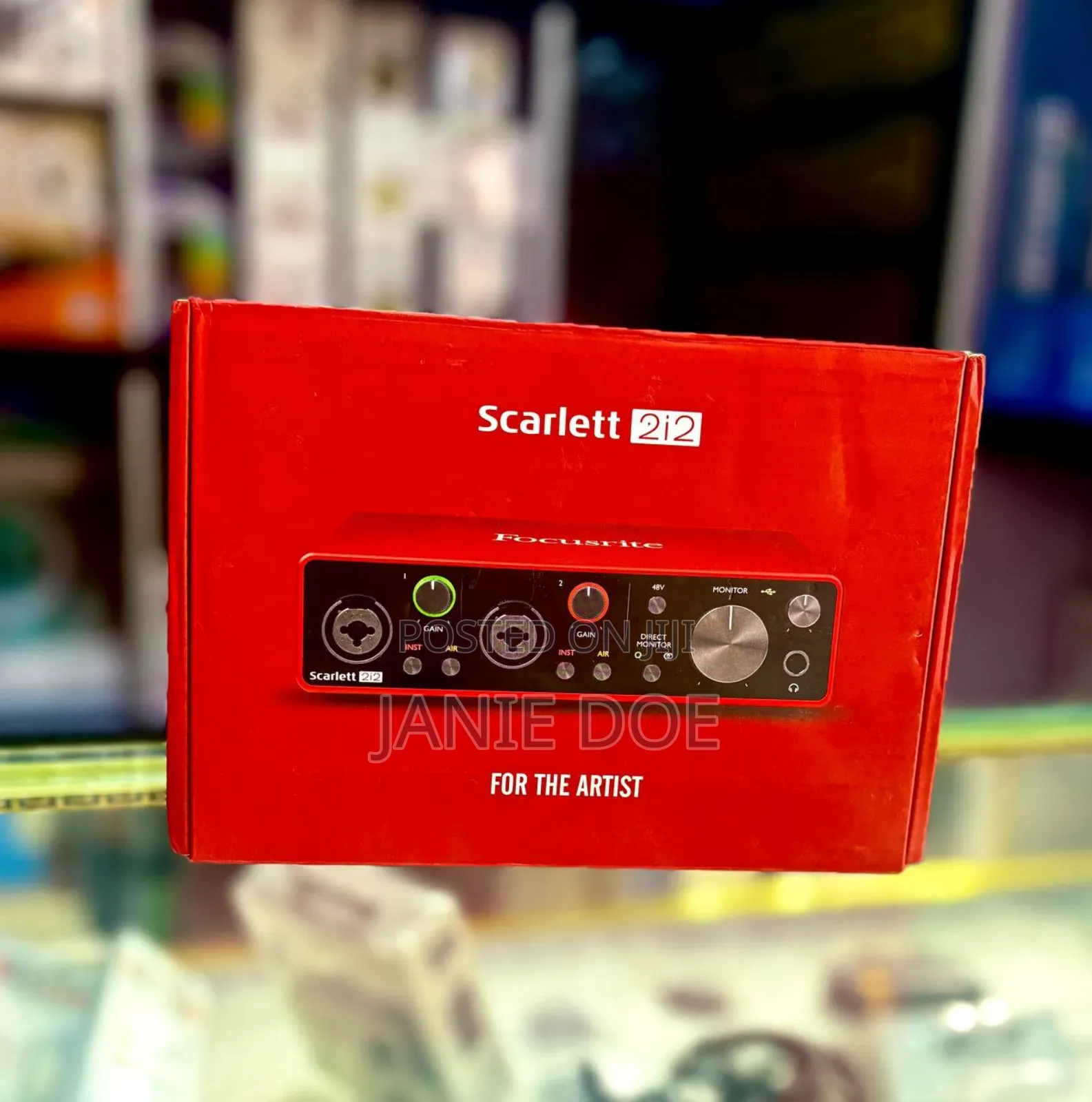 Focusrite Scarlett 2i2 (3rd Gen) Usb Audio Interface