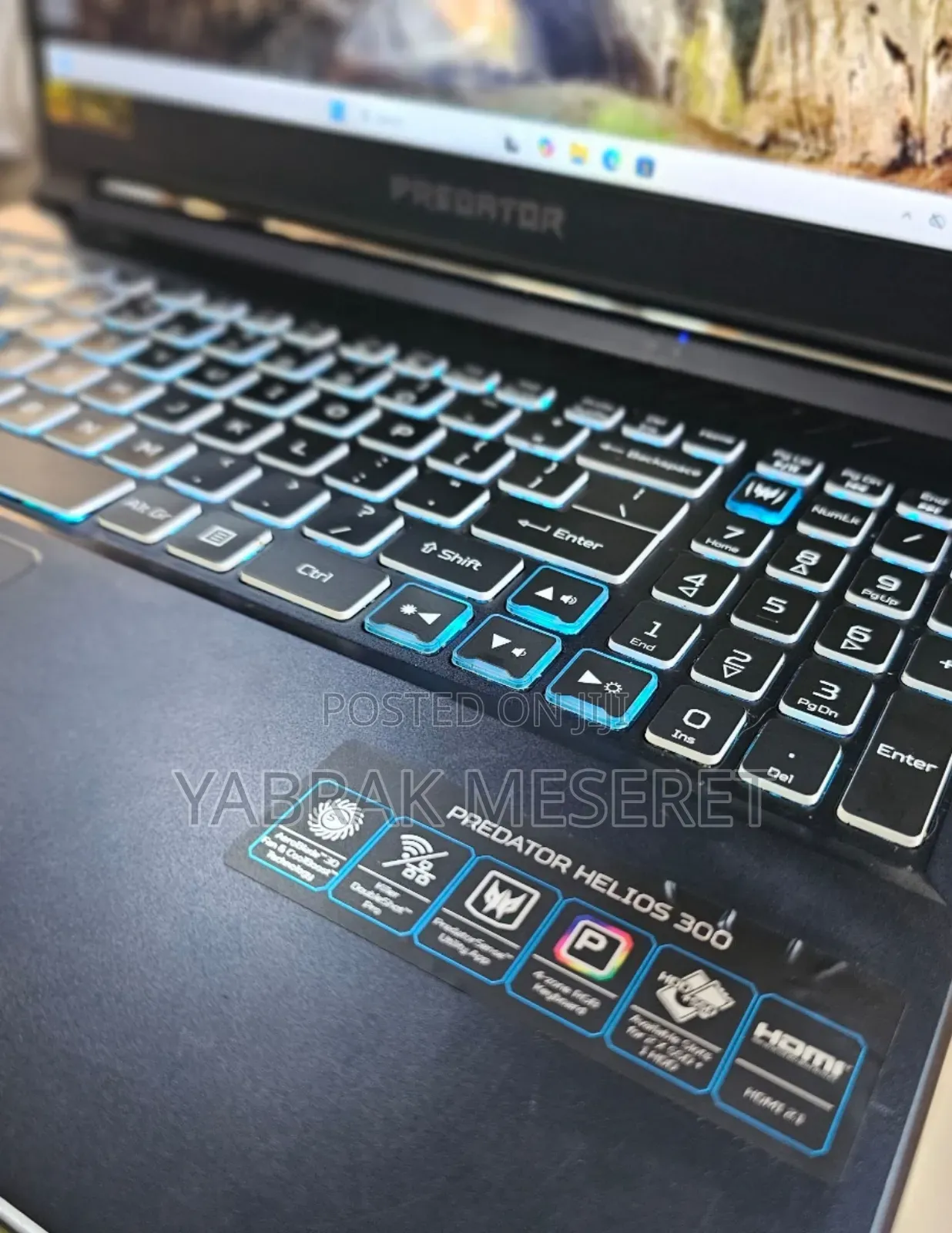 New Laptop Acer Predator Helios 300 16GB Intel Core I7 SSD 512GB