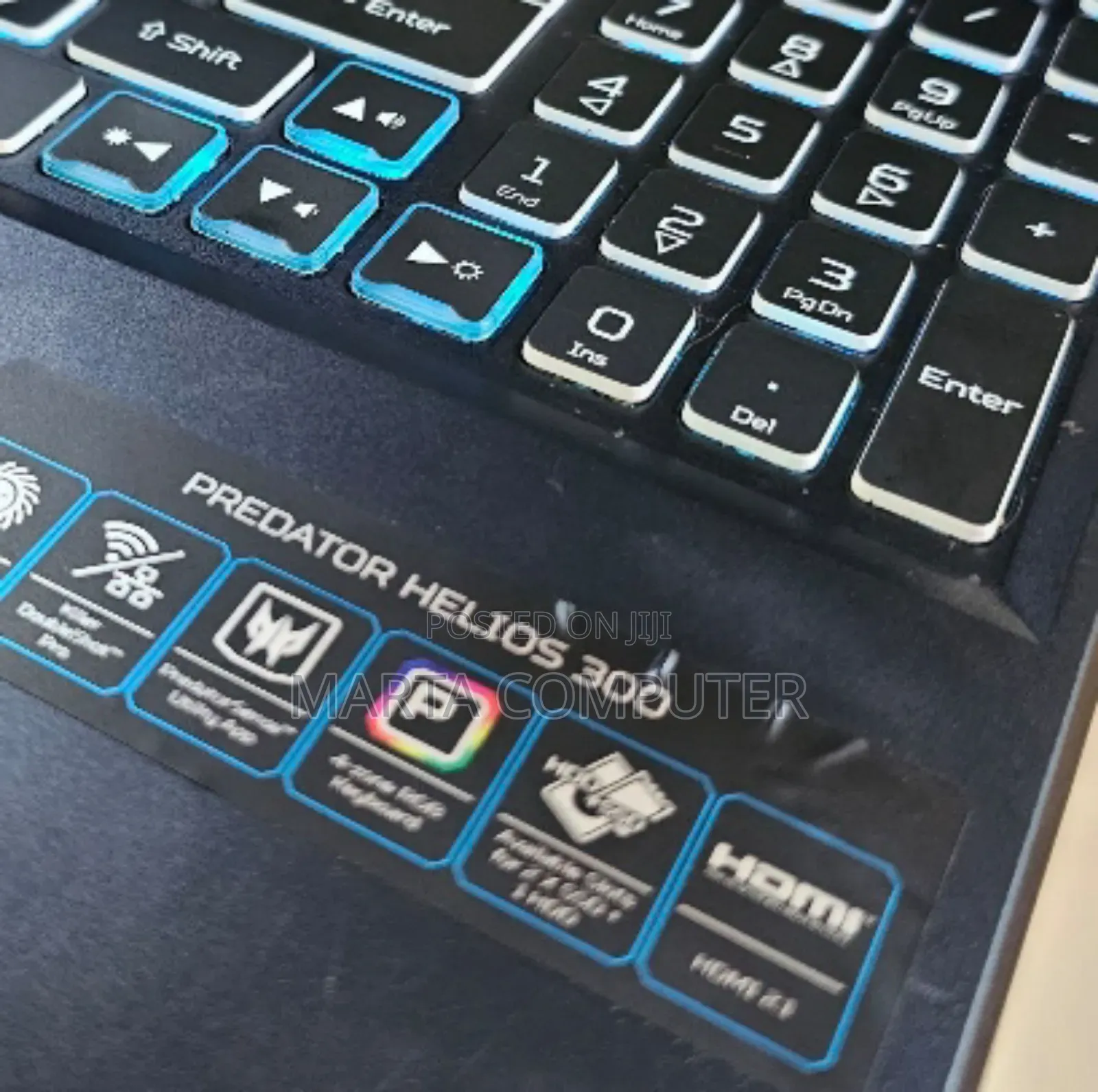 New Laptop Acer Predator Helios 300 16GB Intel Core I7 SSD 512GB