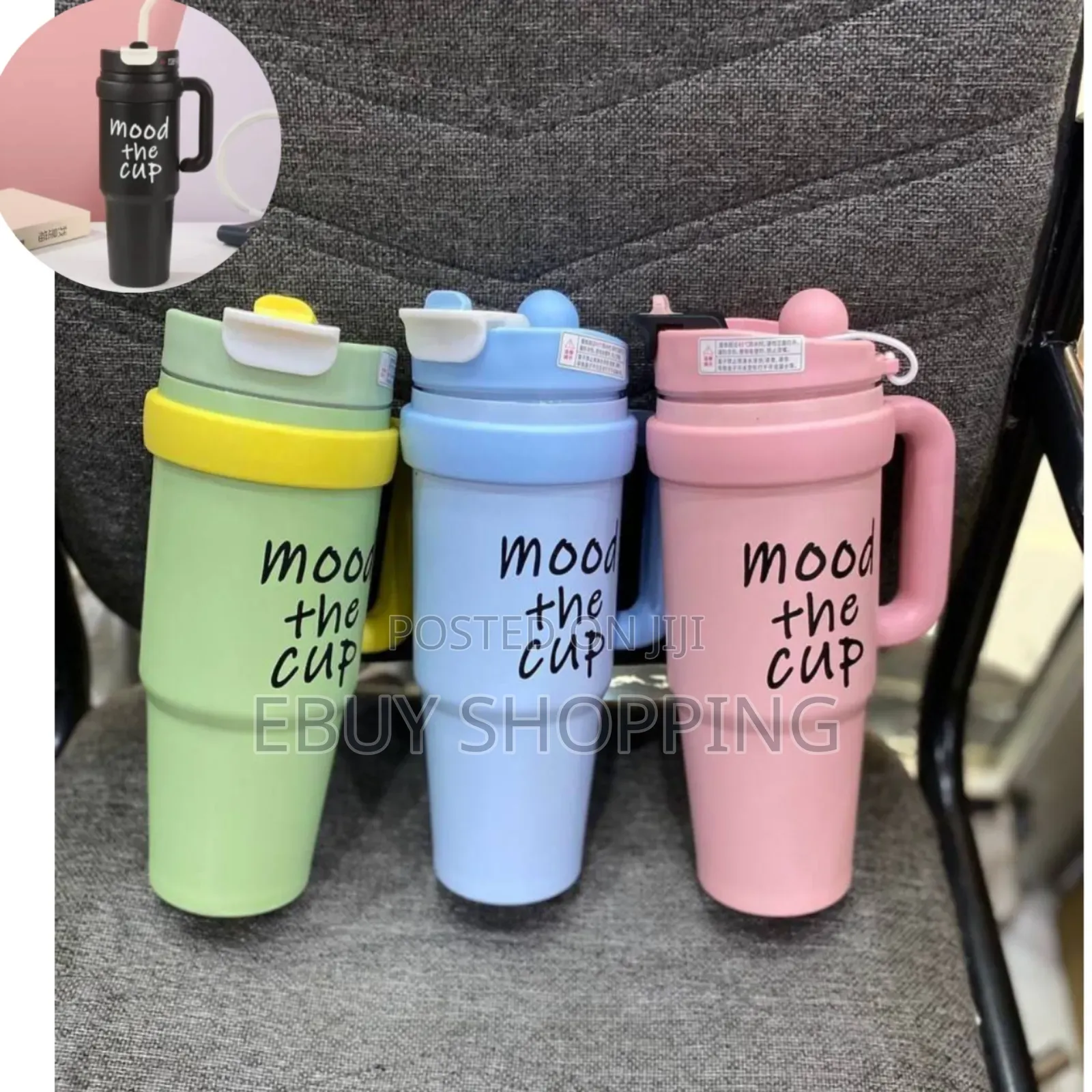 The Convenience Cup: Insulated, Handled, With a Straw