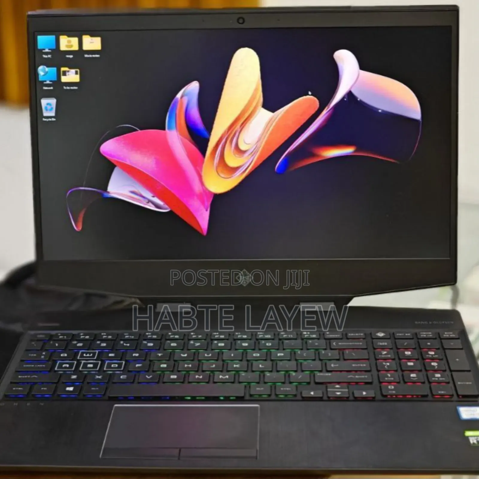 New Laptop HP Omen 15 16GB Intel Core I7 SSD 512GB