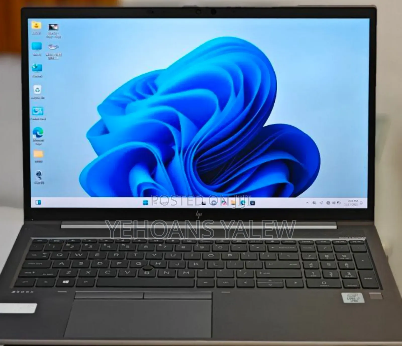 New Laptop HP Zbook Fury 15 G7 16GB Intel Core I7 SSD 512GB