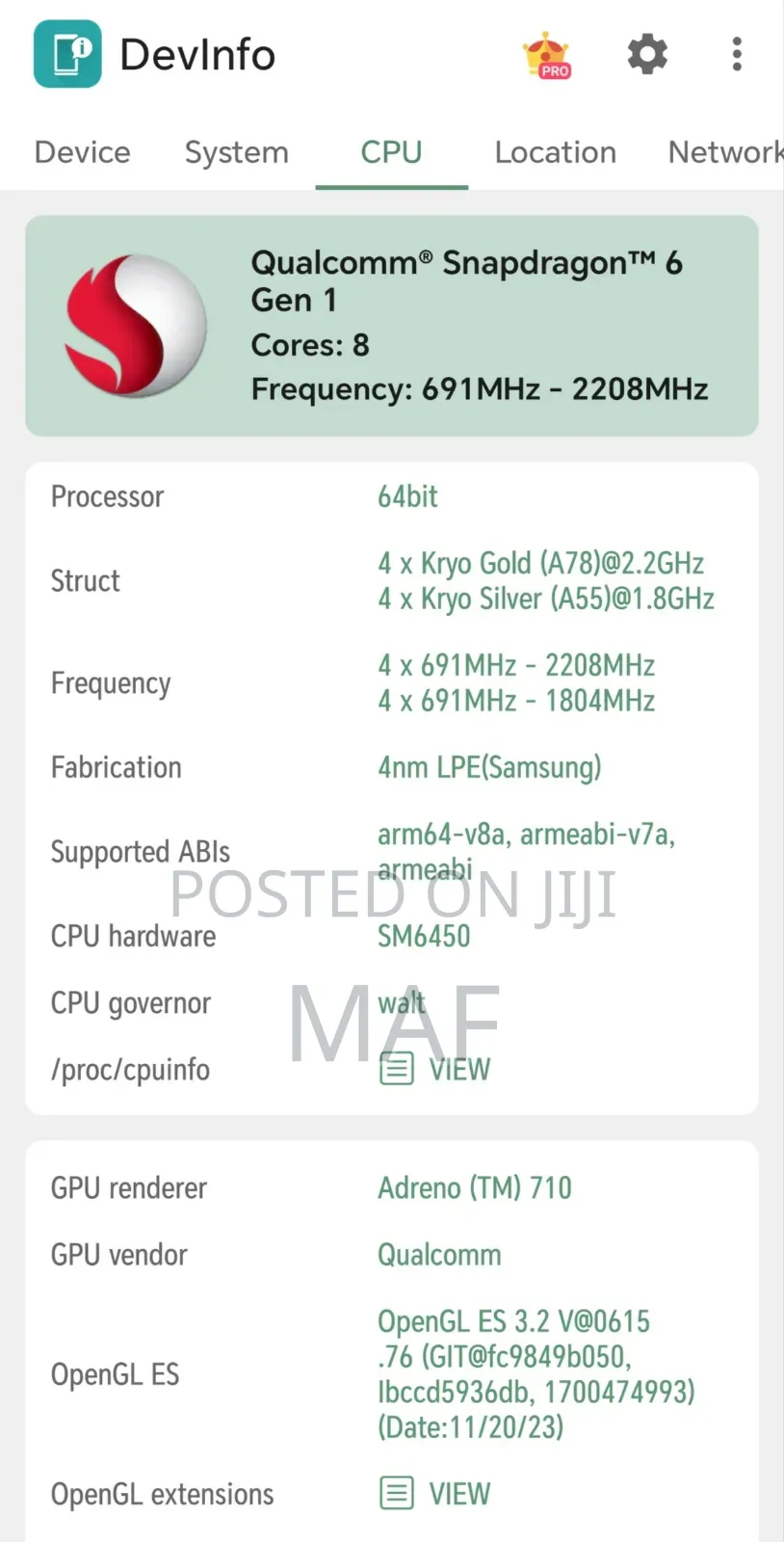 Honor Magic6 256 GB Black