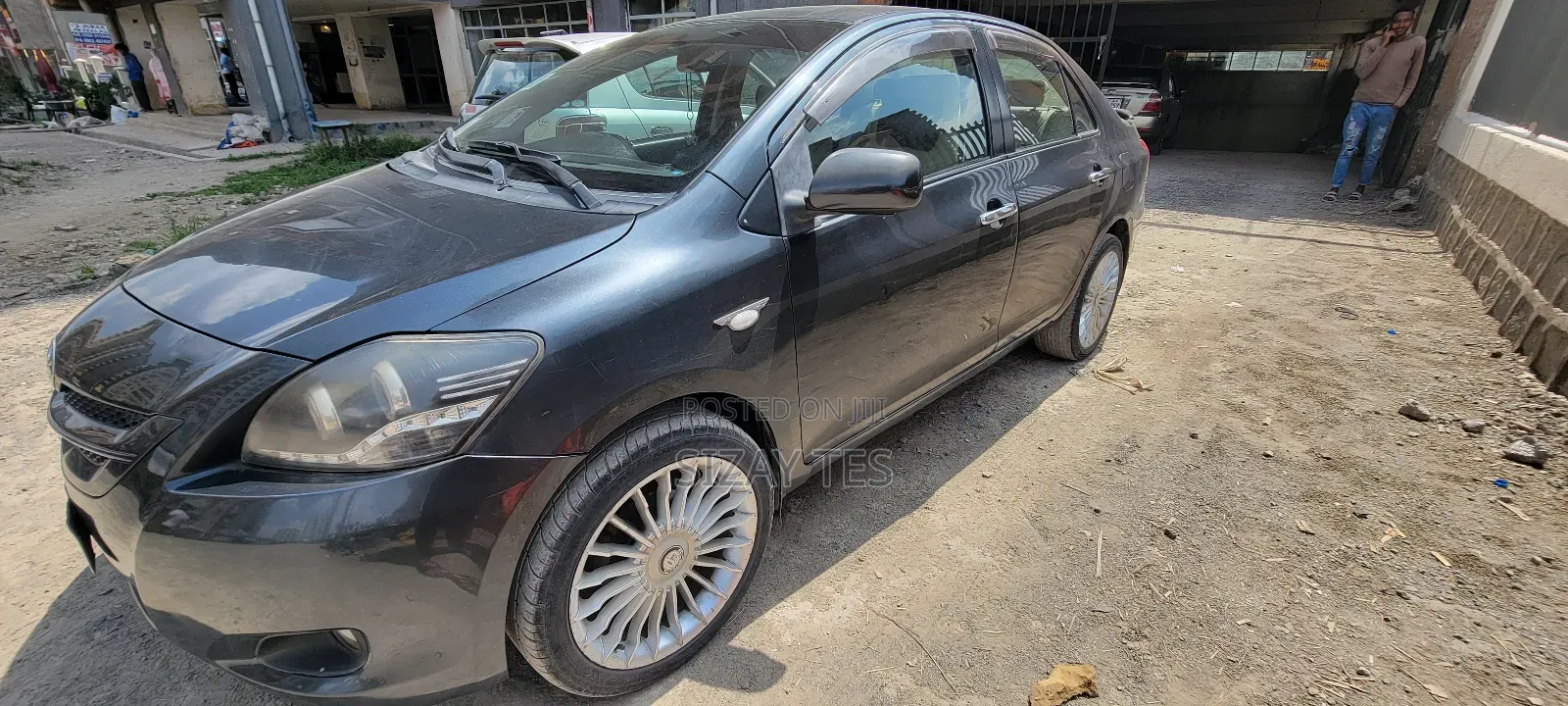 Toyota Yaris 2007 Matt Black