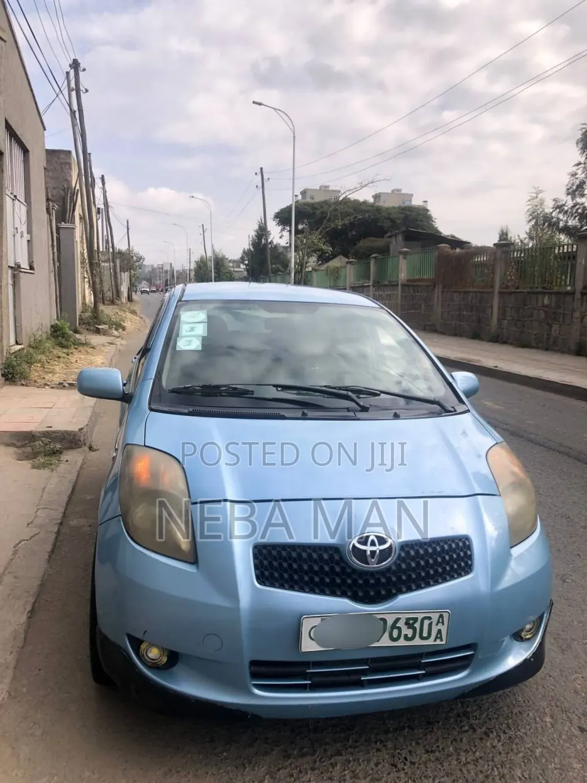 Toyota Yaris 2005 Blue
