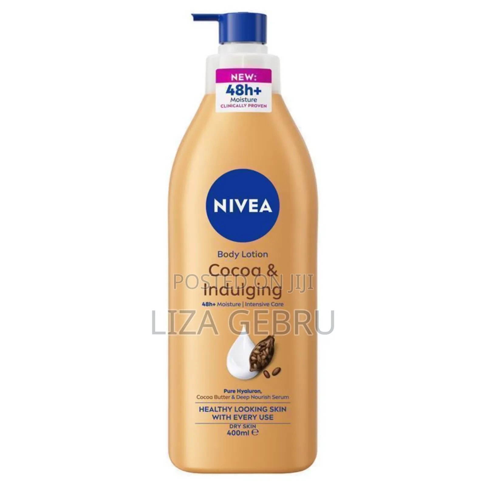 Original Nivea Lotion. 400gram. 1300br