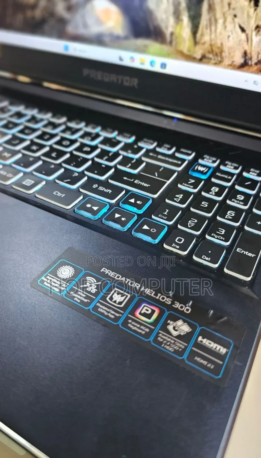 New Laptop Acer Predator Helios 300 16GB Intel Core I7 SSD 512GB