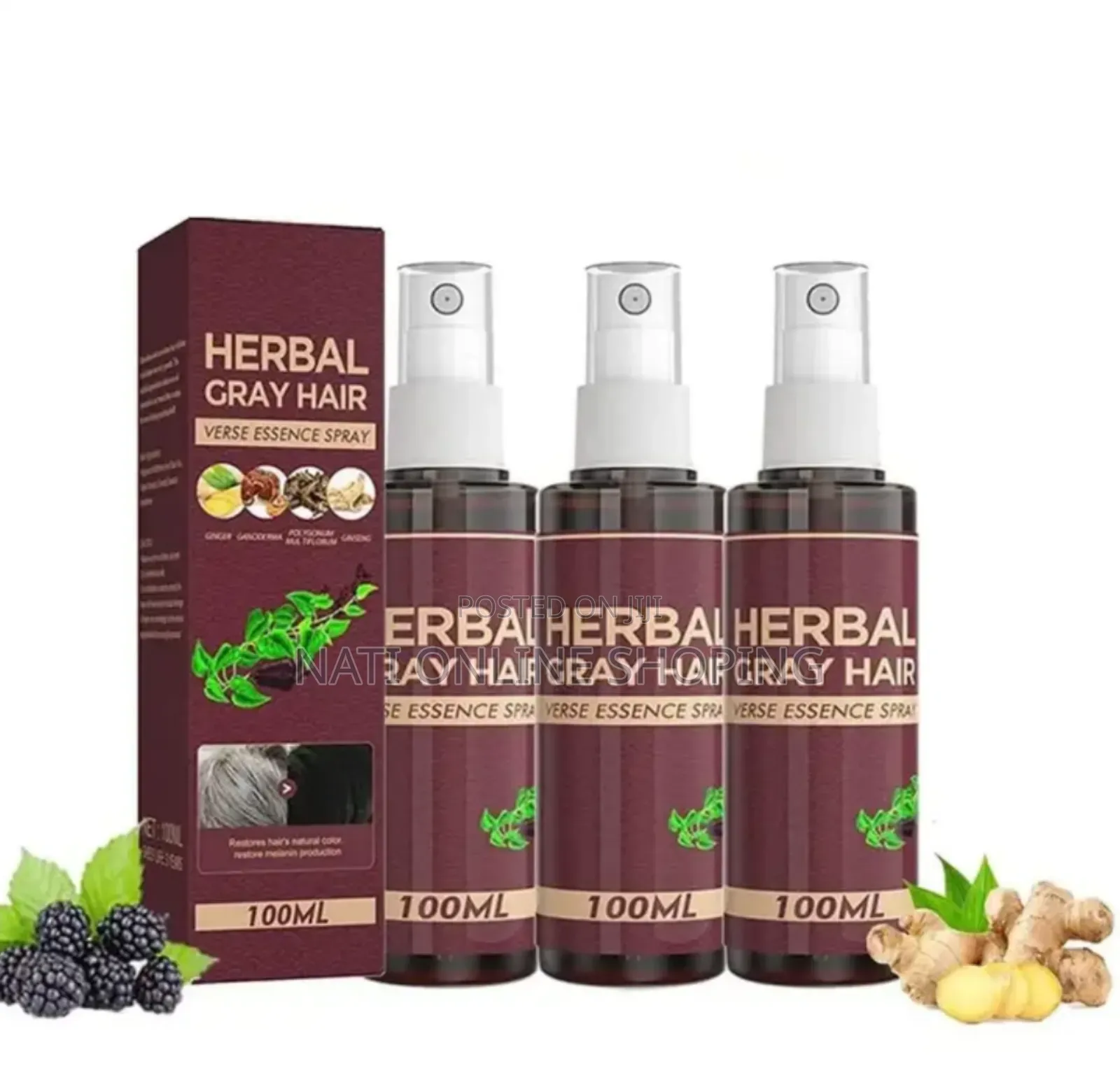 Herbal Gray የሽበት ማጥፊያ