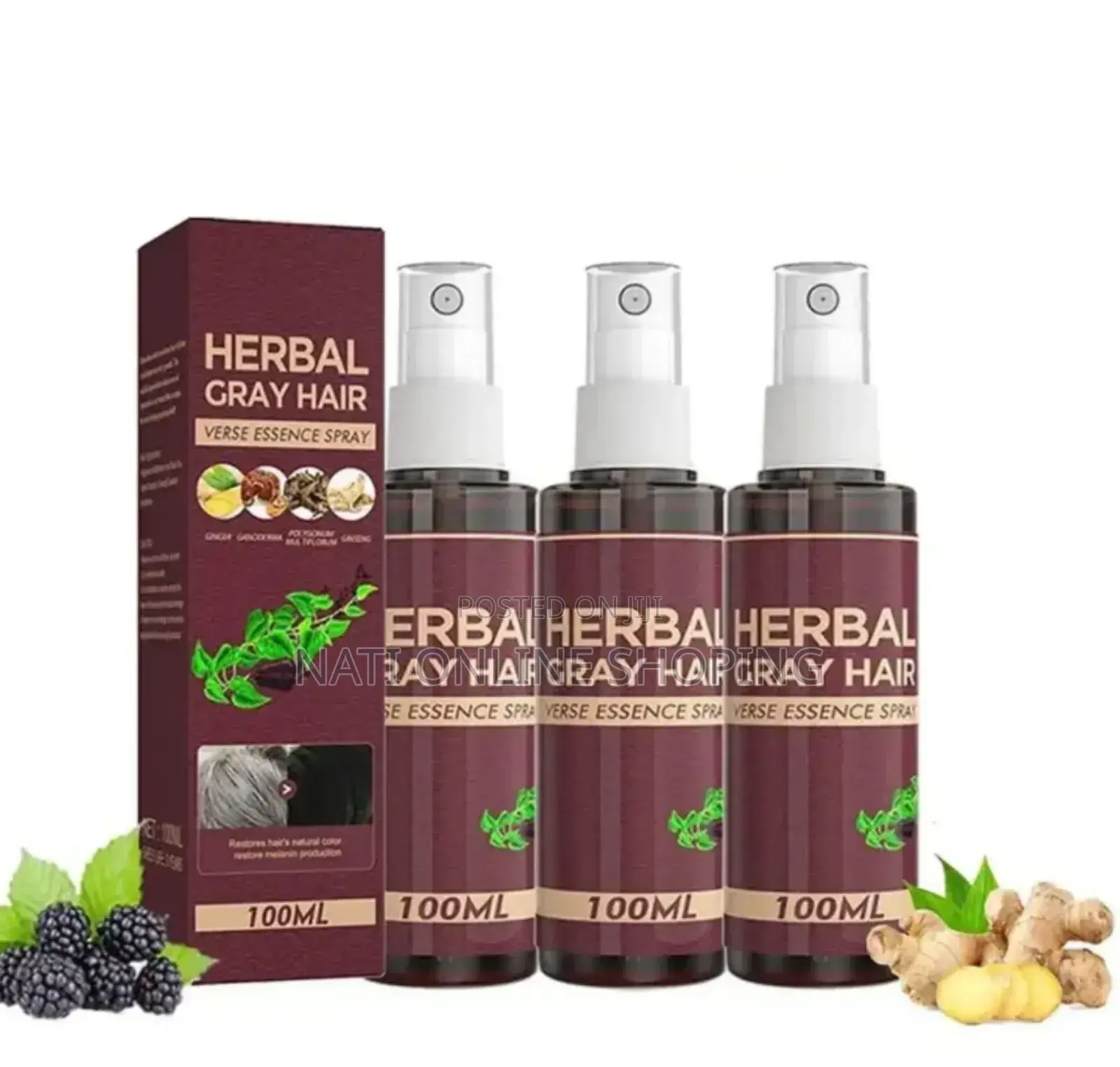 Herbal Gray የሽበት ማጥፊያ