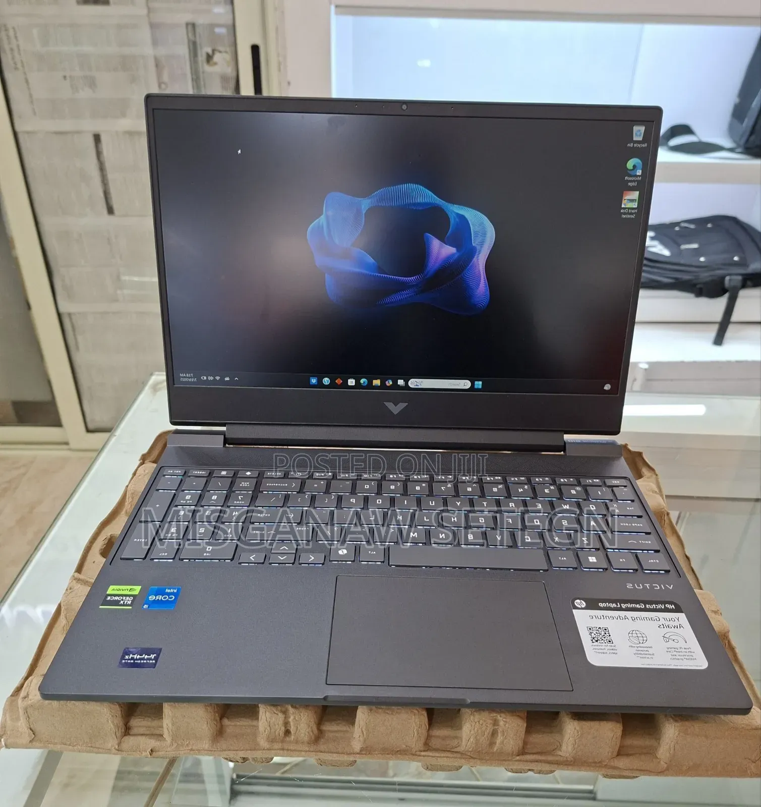 New Laptop HP Victus 15 16GB Intel Core I5 SSD 512GB