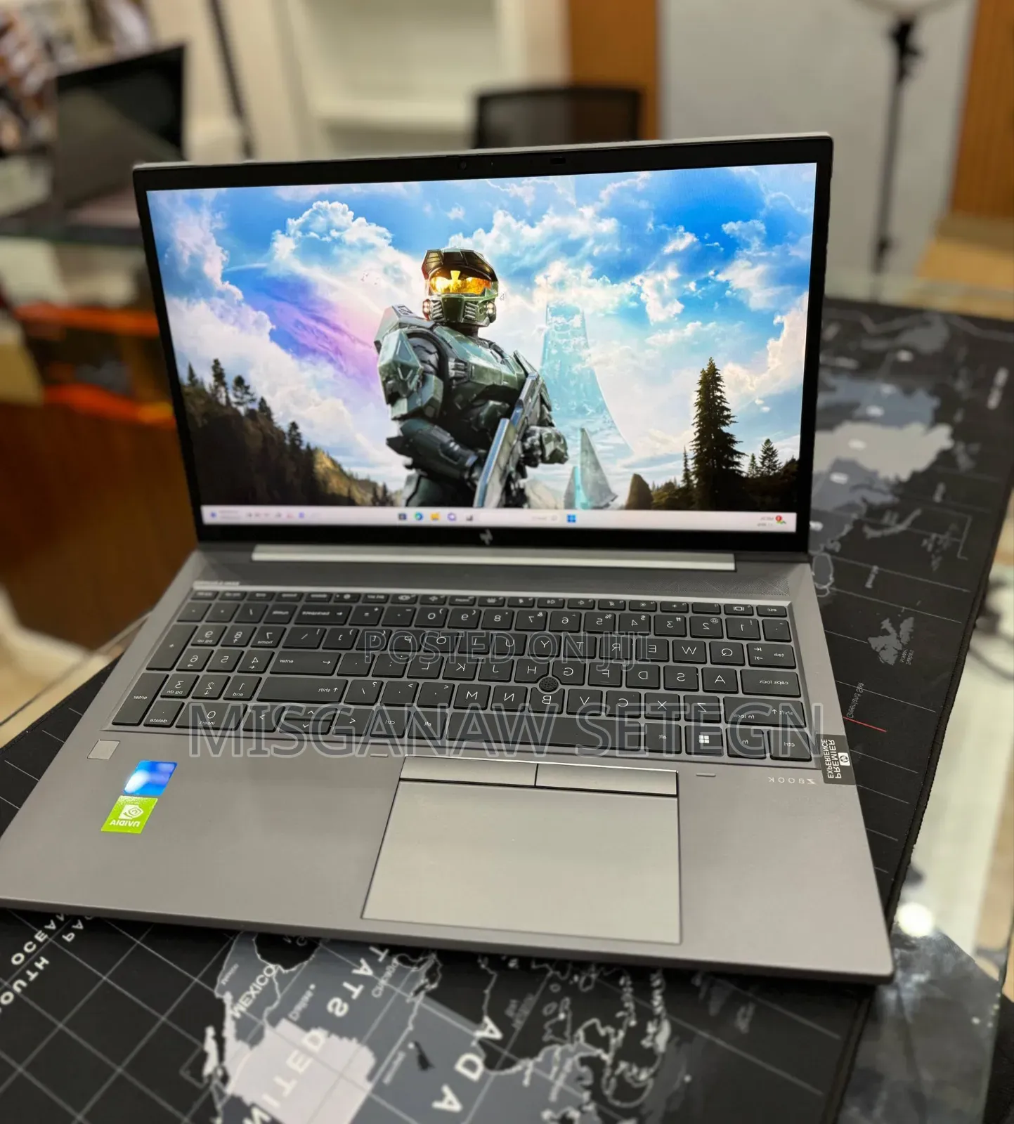 New Laptop HP ZBook 15 16GB Intel Core I7 SSD 512GB