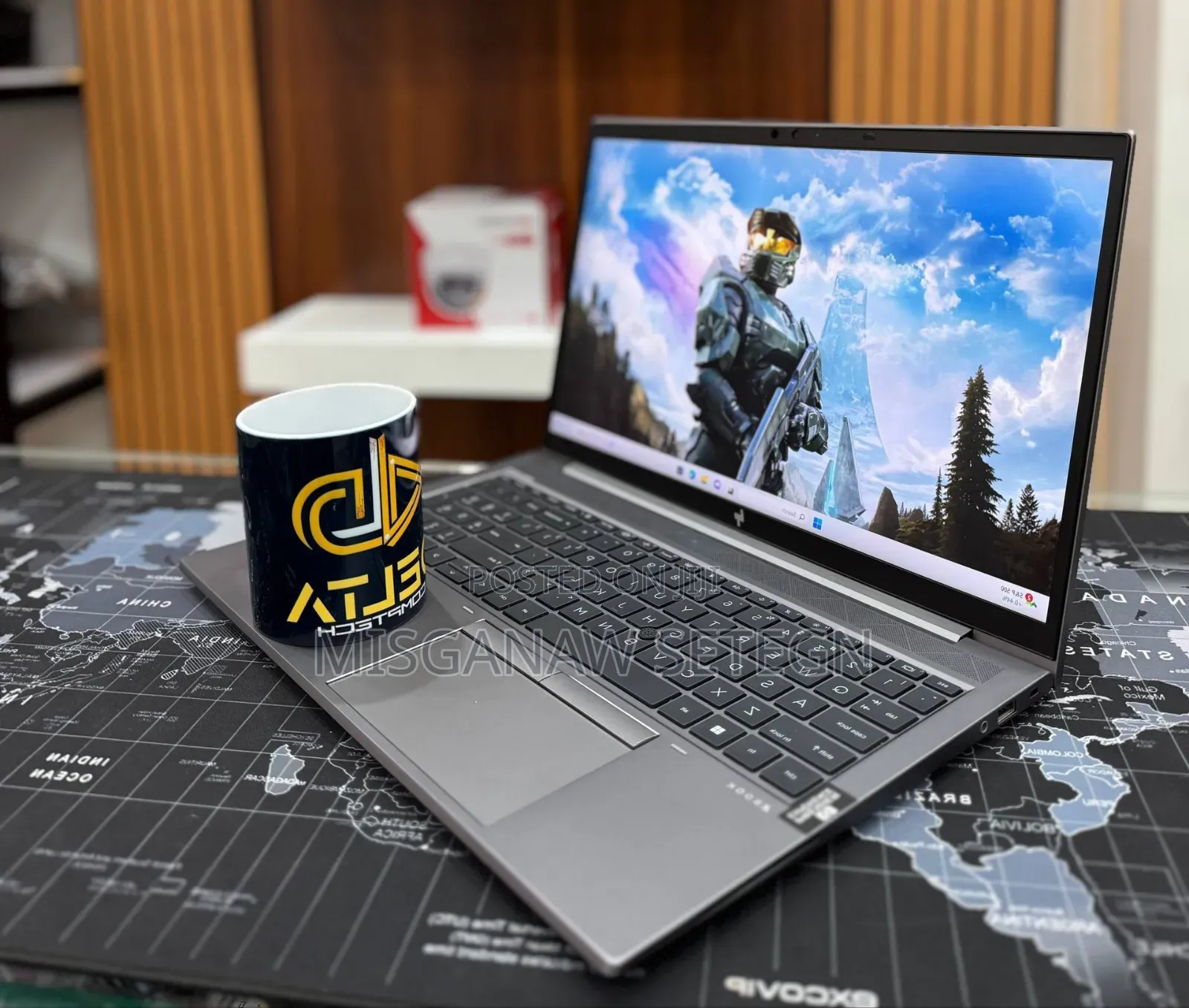 New Laptop HP ZBook 15 16GB Intel Core I7 SSD 512GB