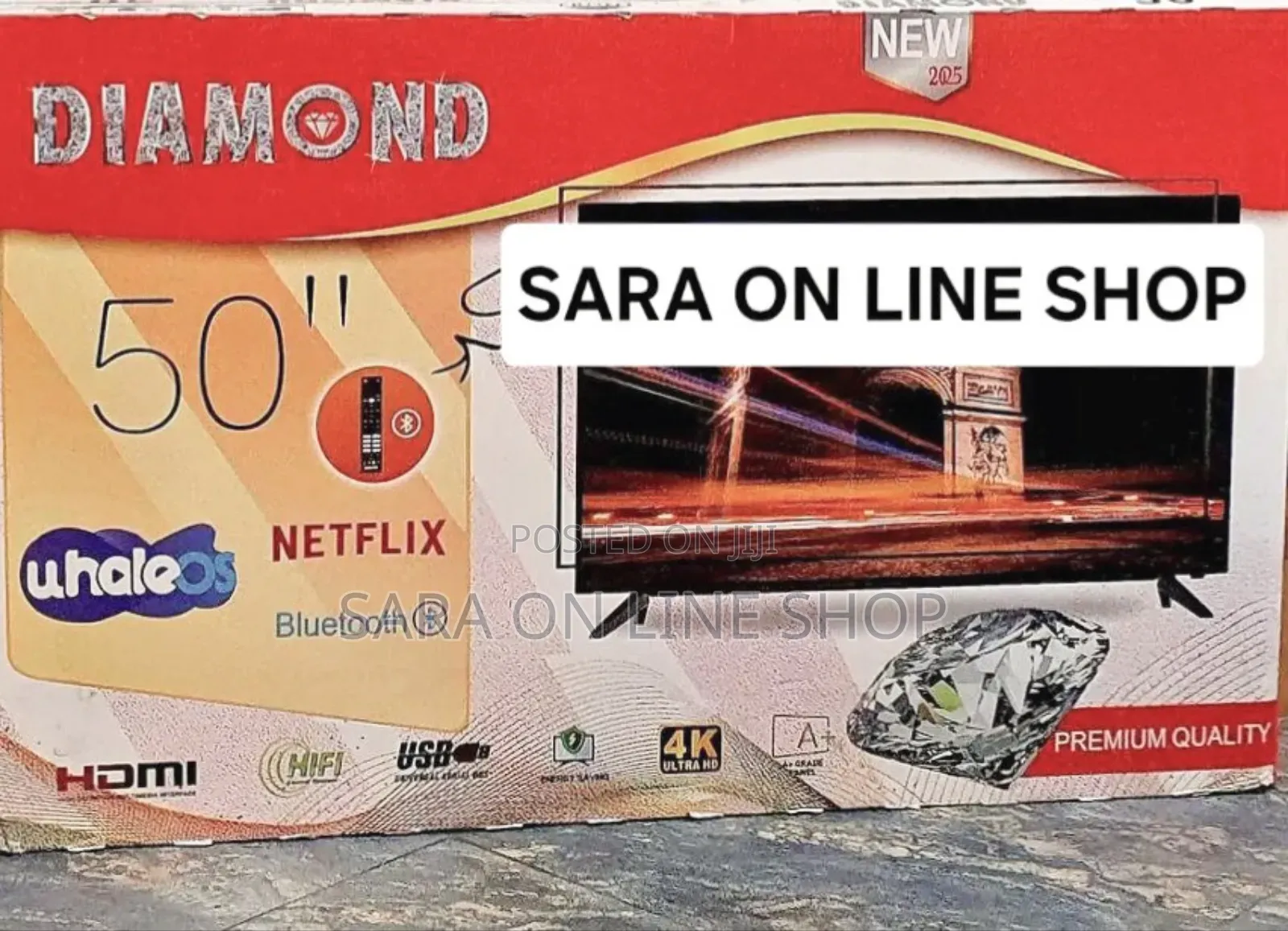 👌💥Diamond 50" Uhd Smart Android Tv💥 10year Warranty💥