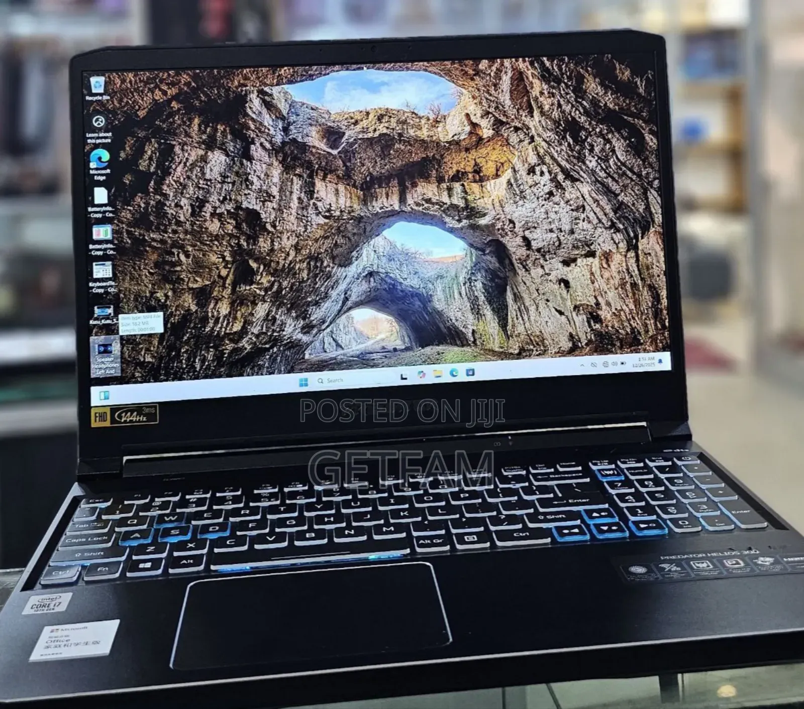 New Laptop Acer Predator Helios 300 16GB Intel Core I7 SSD 512GB