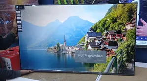 Bravia 50"inches Qled Smart Tv – Frameless Design + 2 Remotes!