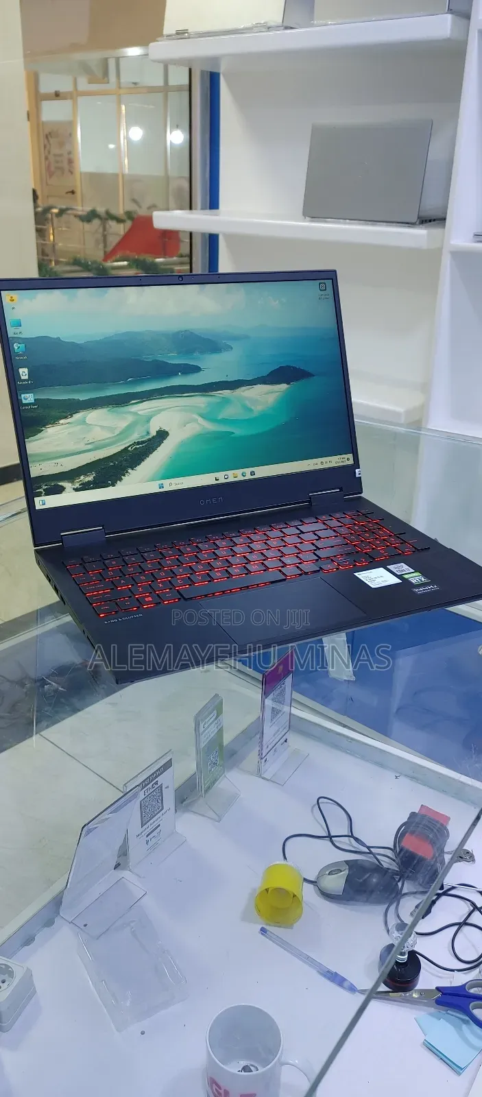 New Laptop HP Omen 15 16GB Intel Core I7 SSD 512GB