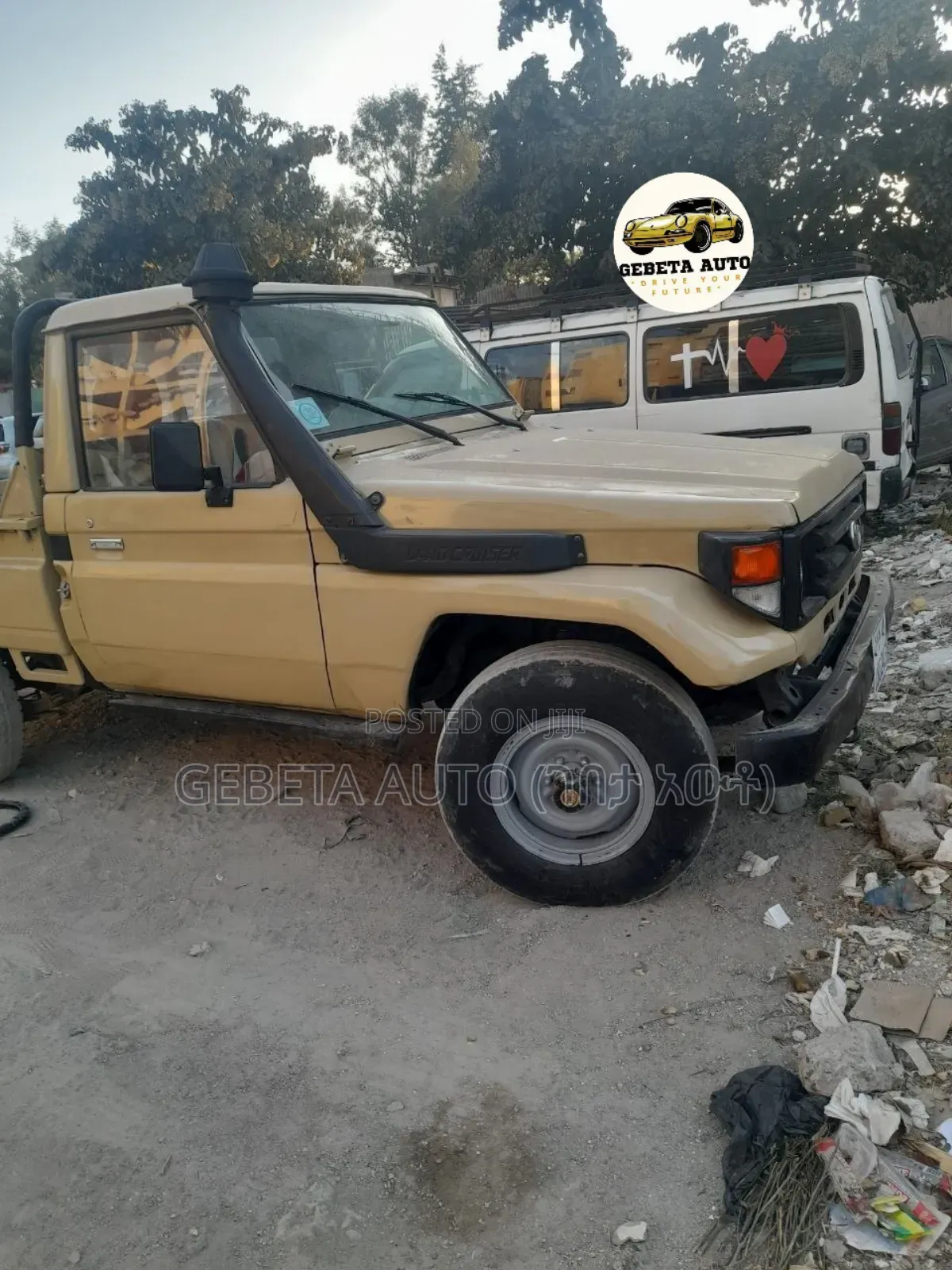 Toyota Land Cruiser 1993 Beige