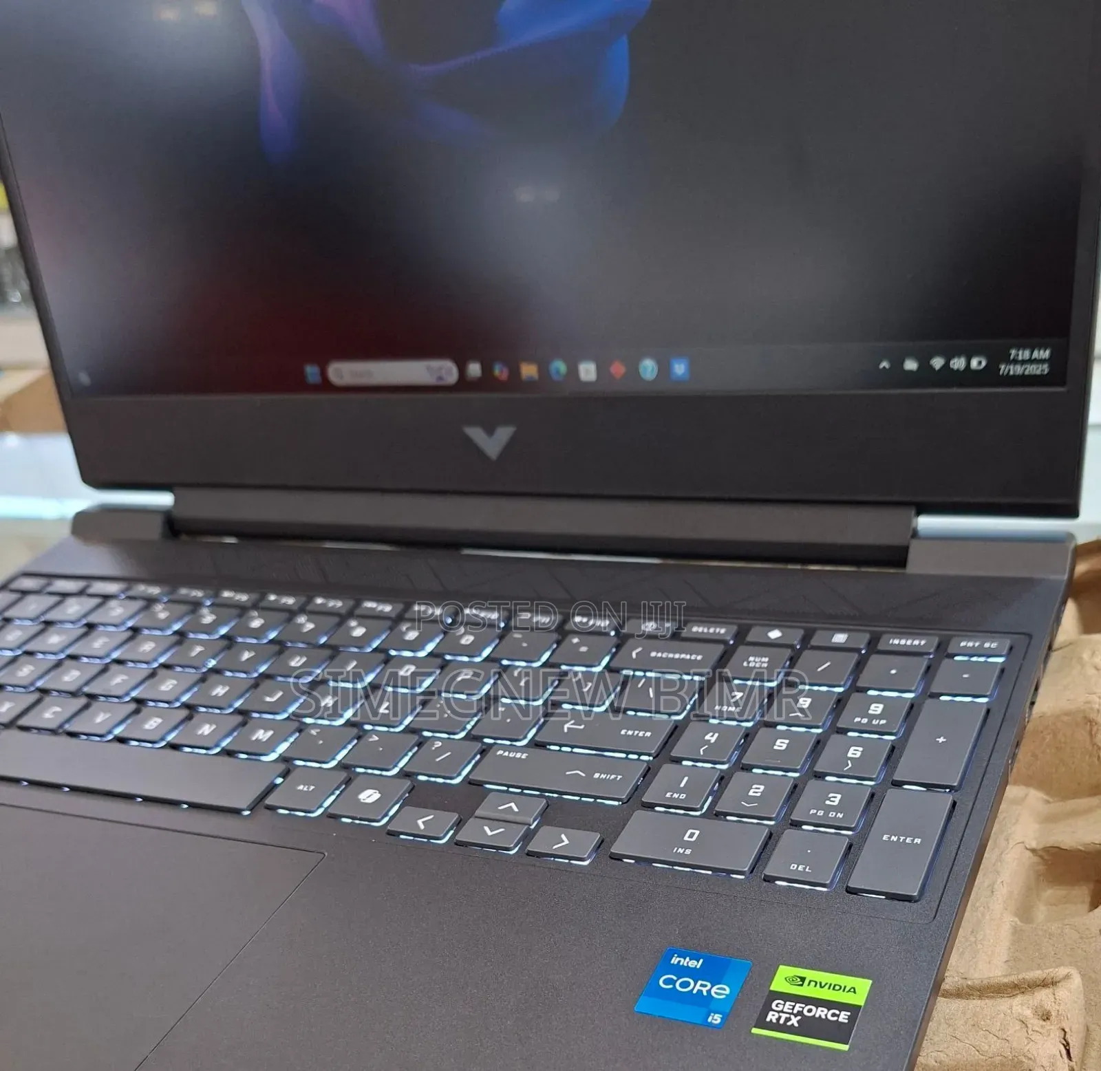 New Laptop HP Victus 15 16GB Intel Core I5 SSD 512GB