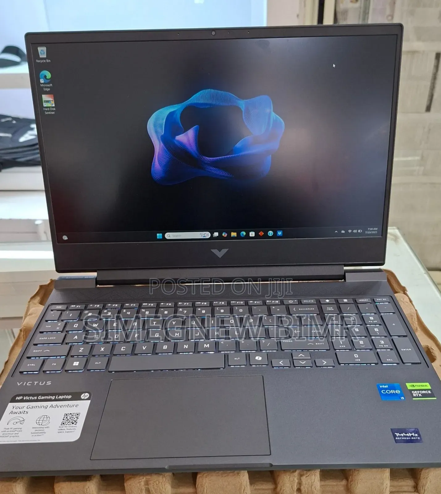 New Laptop HP Victus 15 16GB Intel Core I5 SSD 512GB