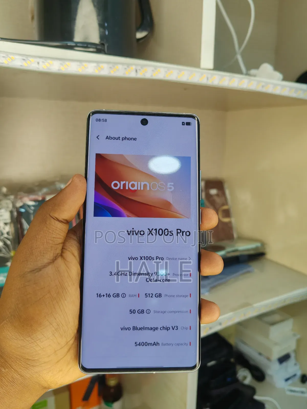 New Vivo X100 Pro 512 GB White