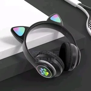 Cat Wireless Headset for Kids and Girls